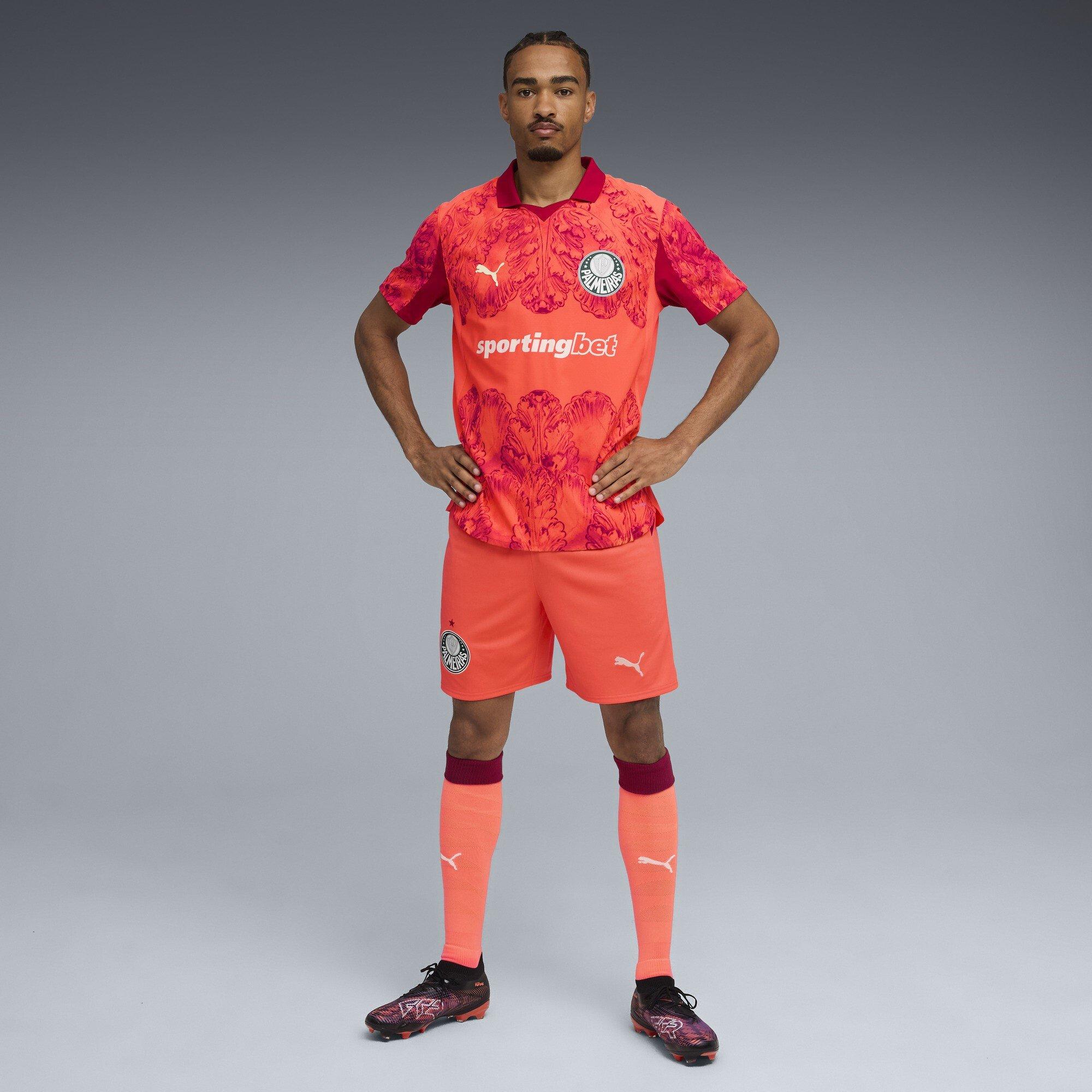 Glowing Red - Puma - x KidsSuper Palmeiras Authentic Goalkeeper Shirt 2025 2026 Adults - 7