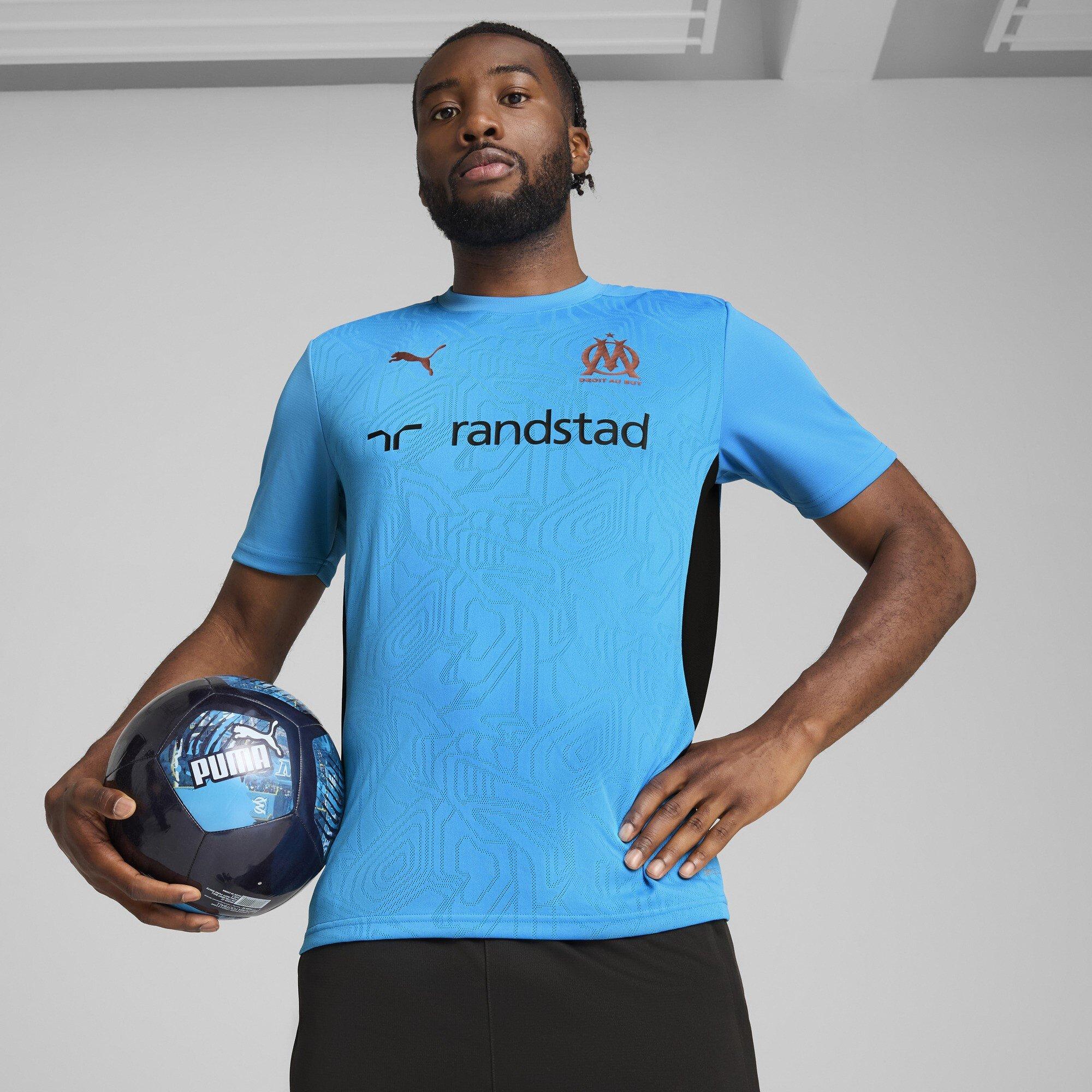 Blu/Rame - Puma - Olympique de Marseille Training Shirt 2024 2025 Adults - 2