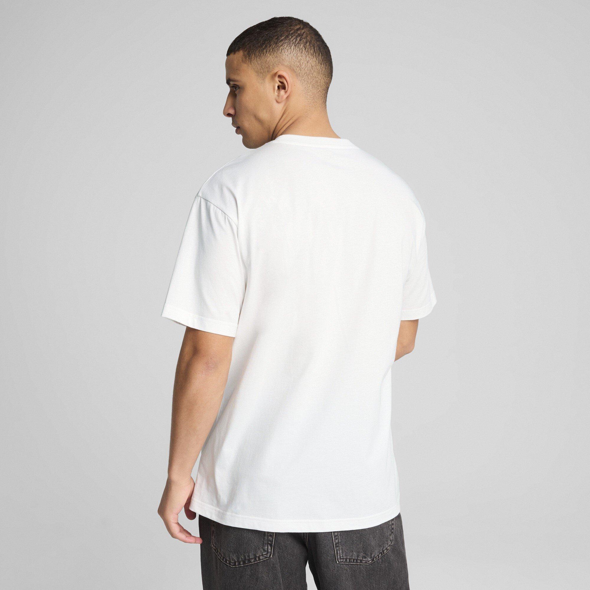 White/Navy - Puma - Licensed Short-Sleeve T-Shirt - 3