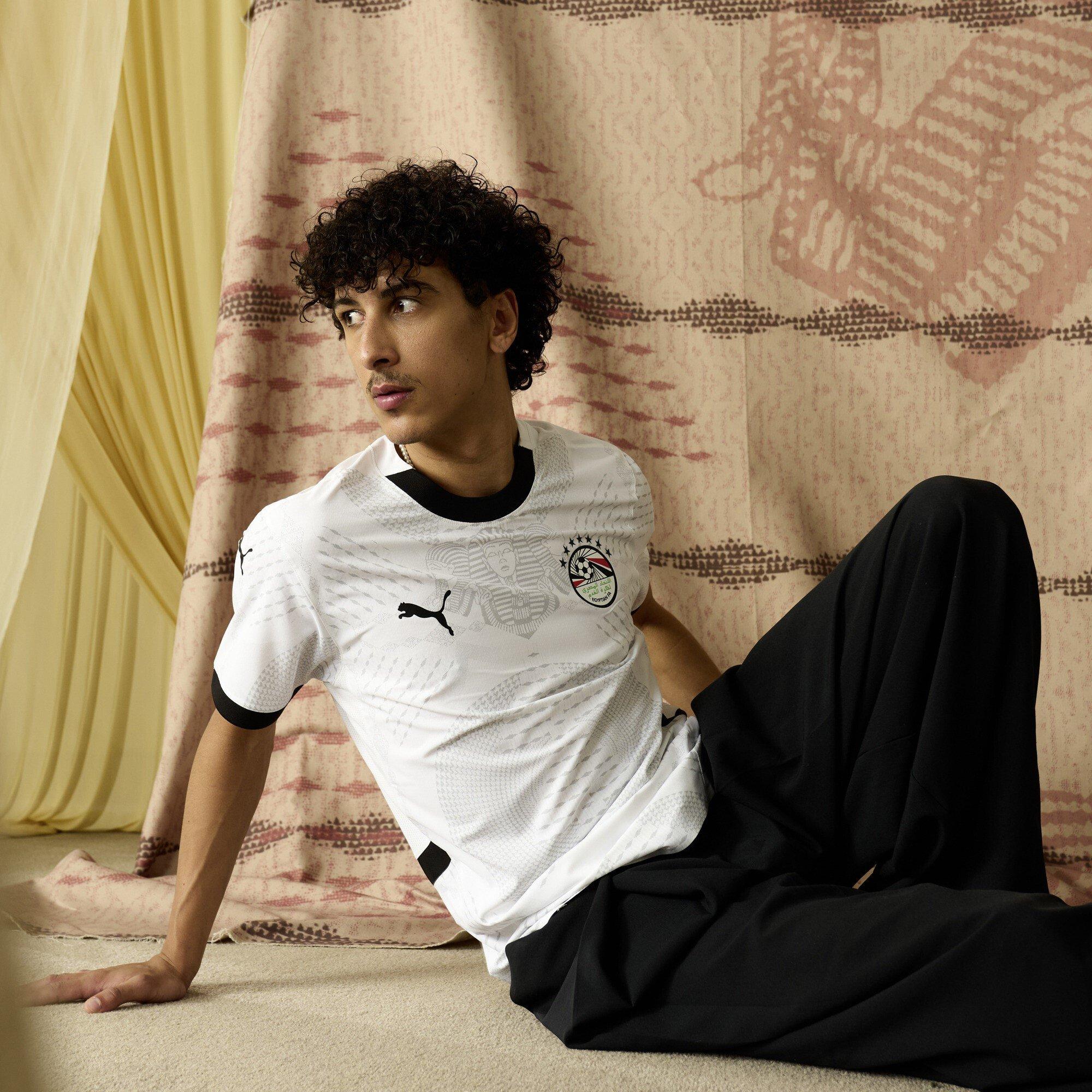 Weiß/Düne - Puma - Egypt Away Shirt 2025 Adults - 8