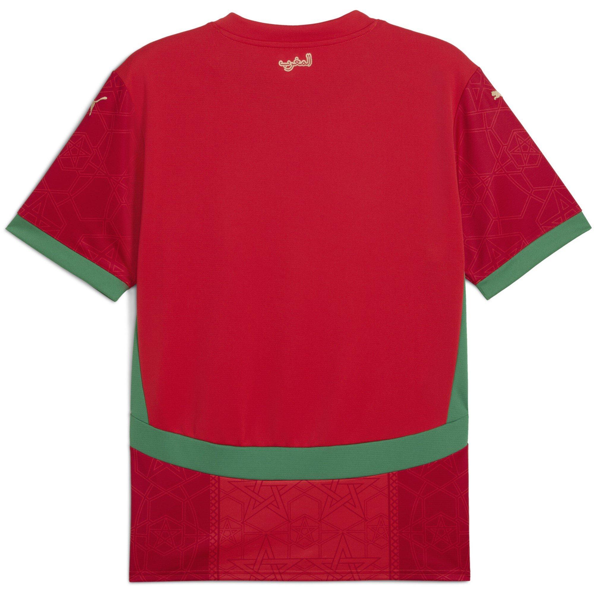 Rojo/Verde - Puma - Morocco Home Shirt 2025 Adults - 2