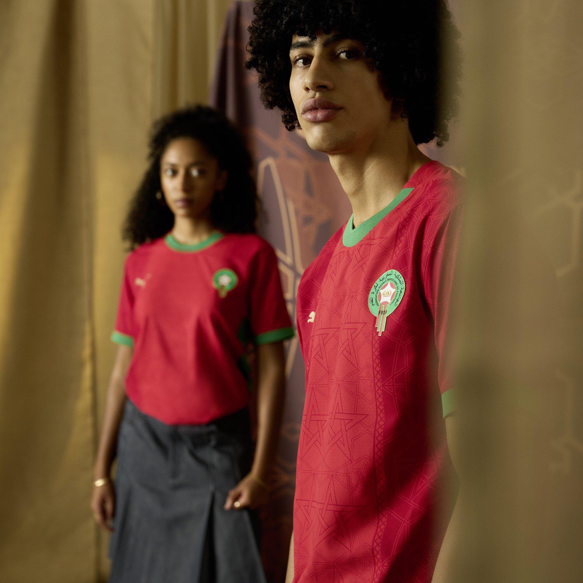Rojo/Verde - Puma - Morocco Home Shirt 2025 Adults - 8