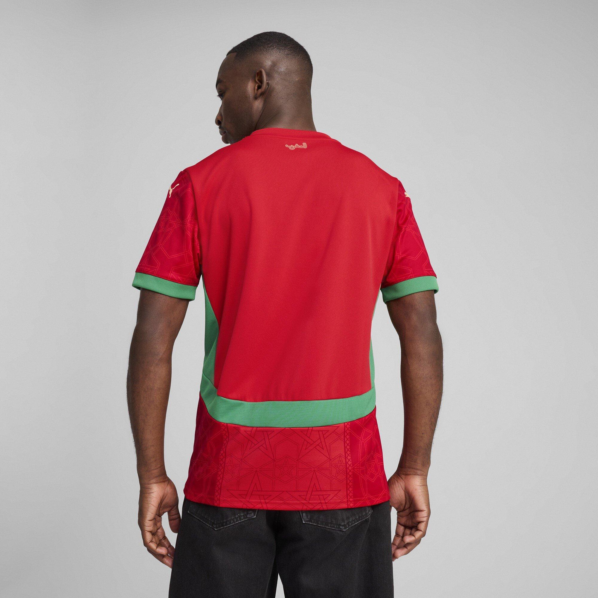 Rojo/Verde - Puma - Morocco Home Shirt 2025 Adults - 4