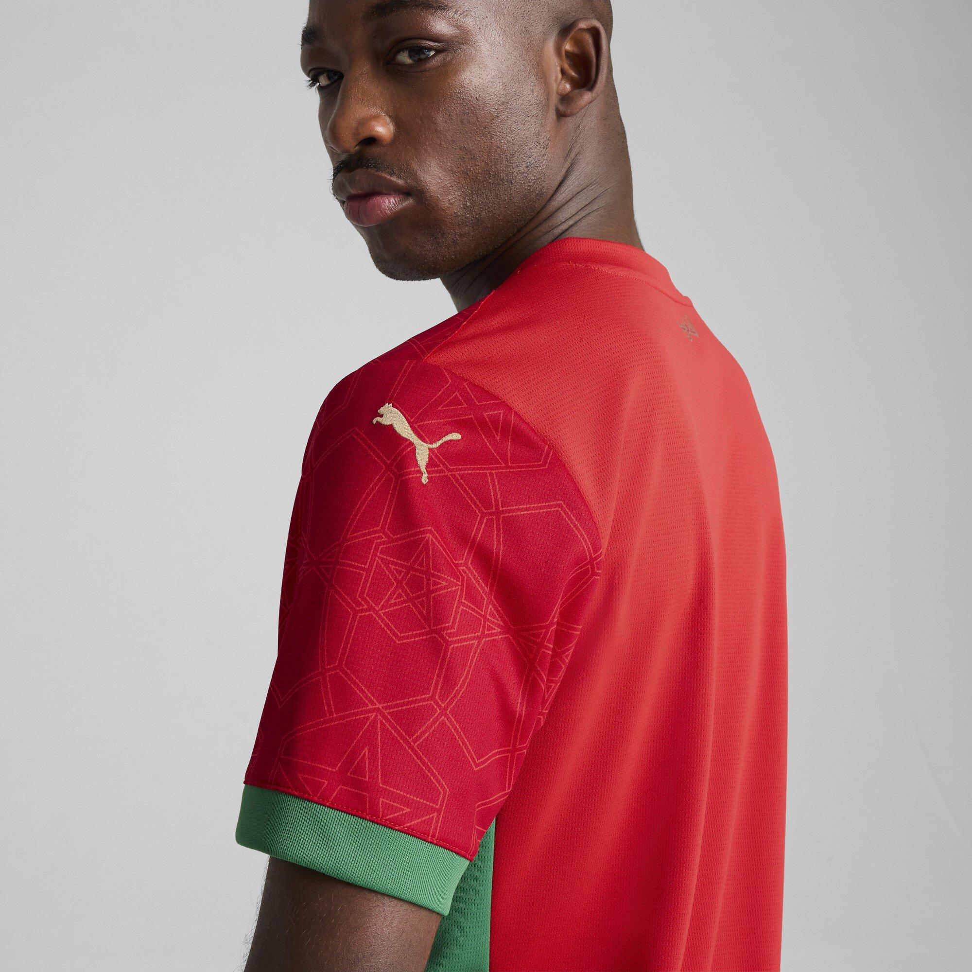 Rojo/Verde - Puma - Morocco Home Shirt 2025 Adults - 6