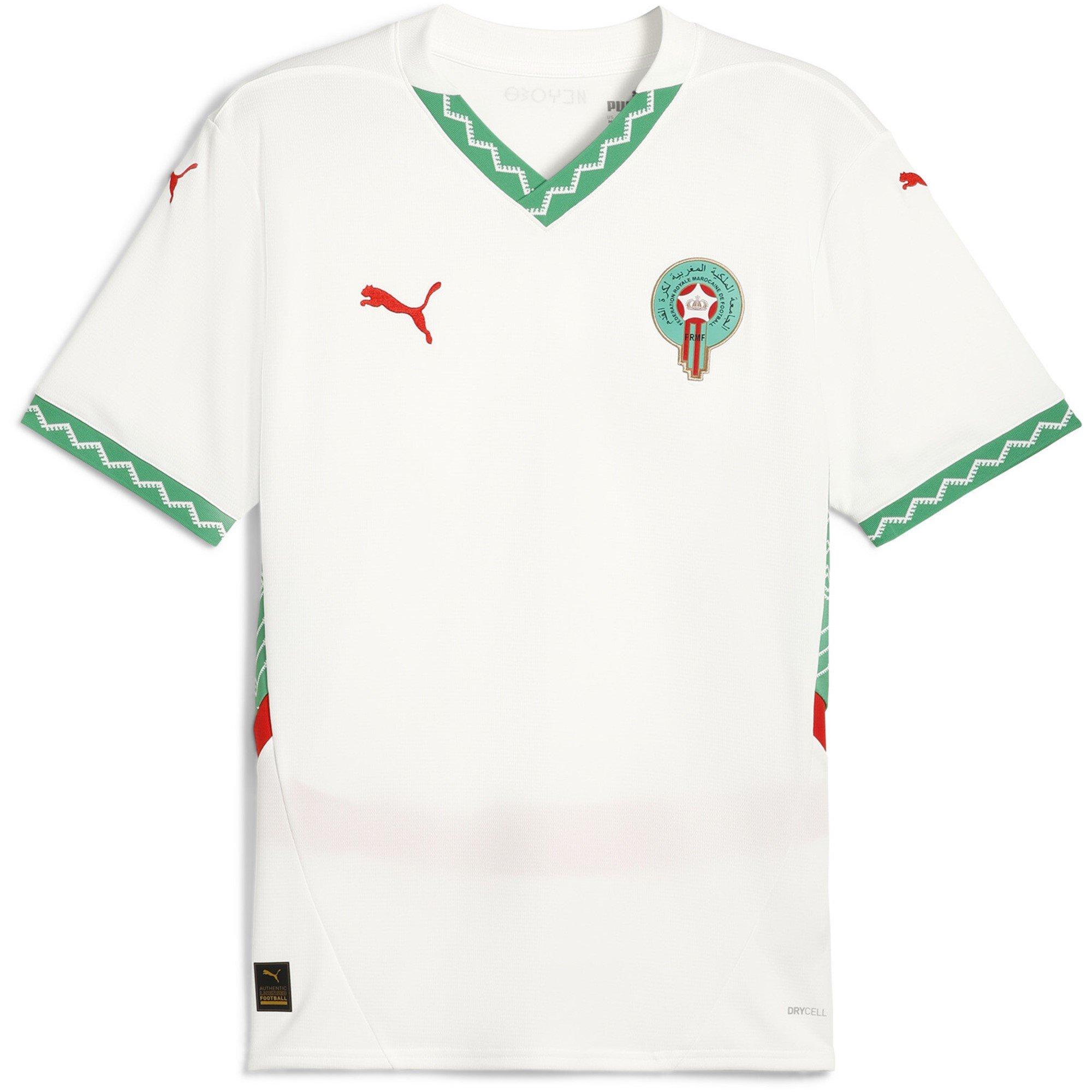 Branco/Verde - Puma - Morocco Away Shirt 2025 Adults - 1