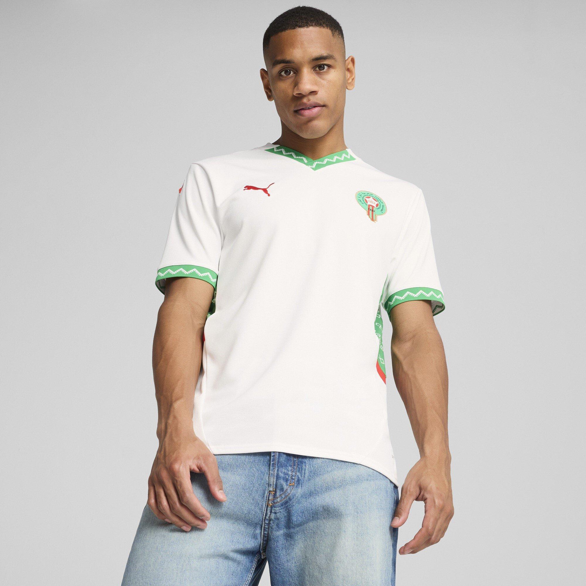 Branco/Verde - Puma - Morocco Away Shirt 2025 Adults - 3