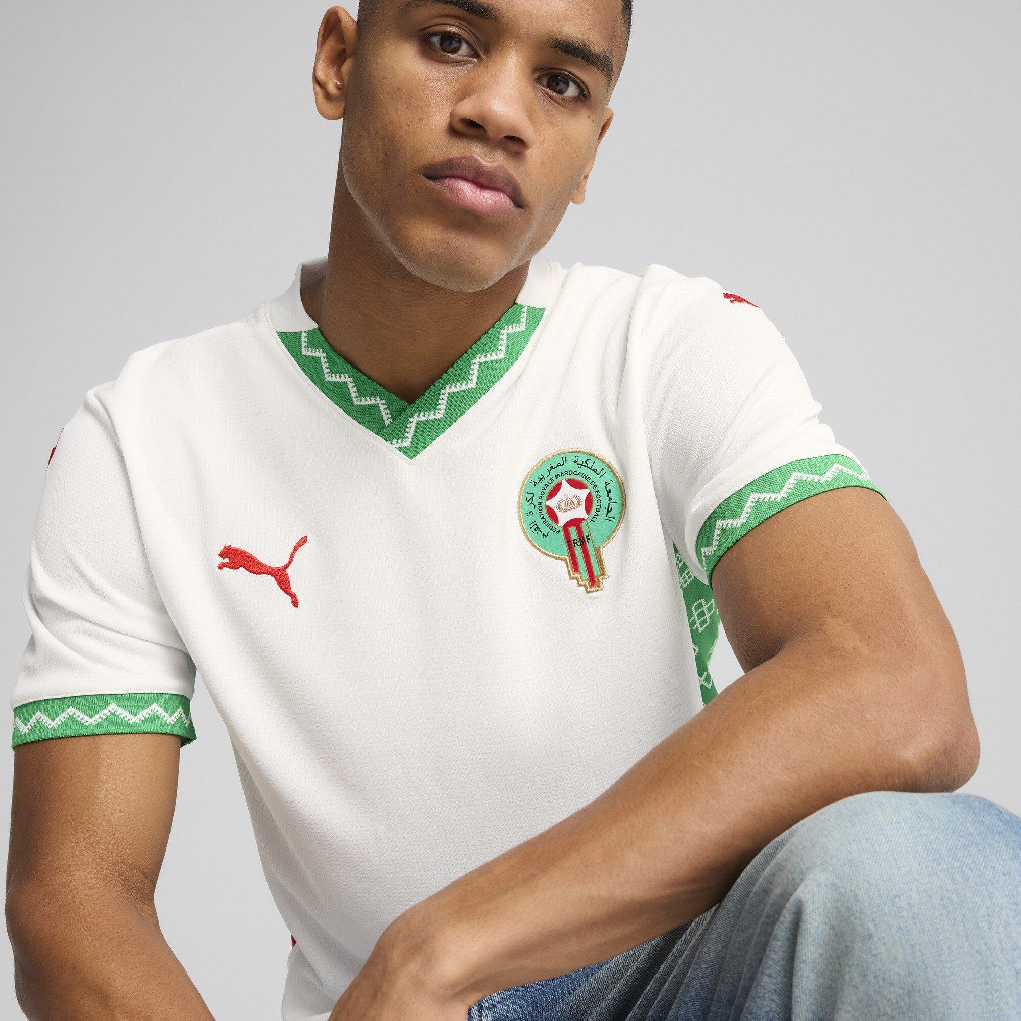 Branco/Verde - Puma - Morocco Away Shirt 2025 Adults - 5
