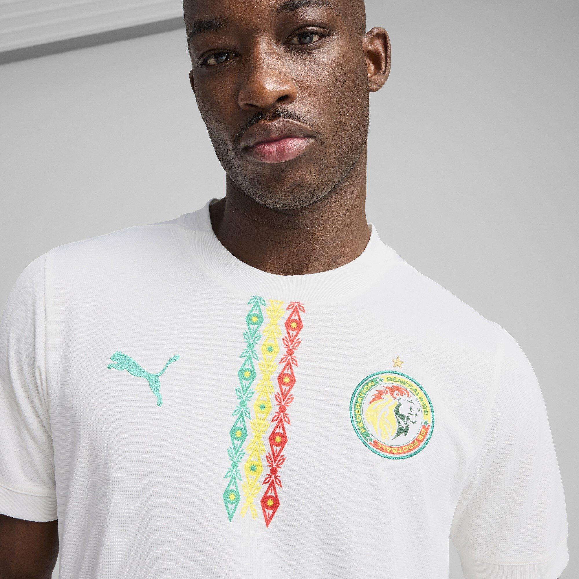 Weiß/Grün - Puma - Senegal Home Shirt 2025 Adults - 3