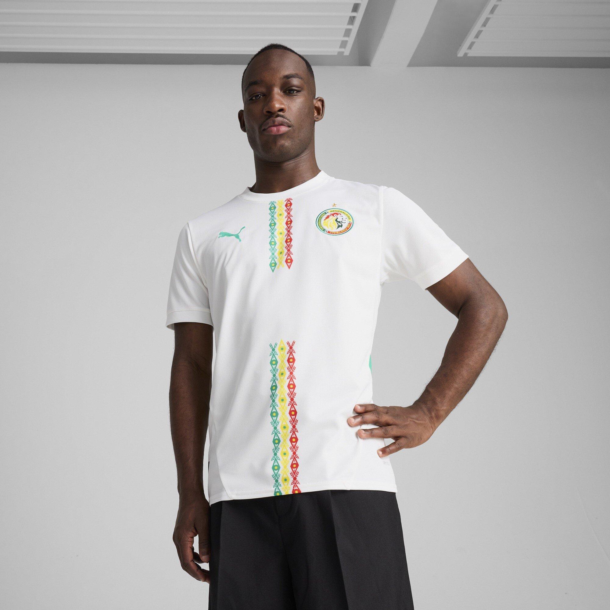 Weiß/Grün - Puma - Senegal Home Shirt 2025 Adults - 5