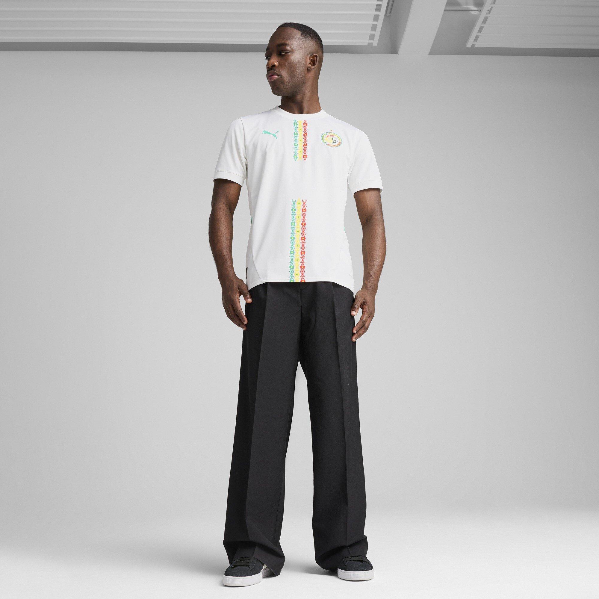 Weiß/Grün - Puma - Senegal Home Shirt 2025 Adults - 7