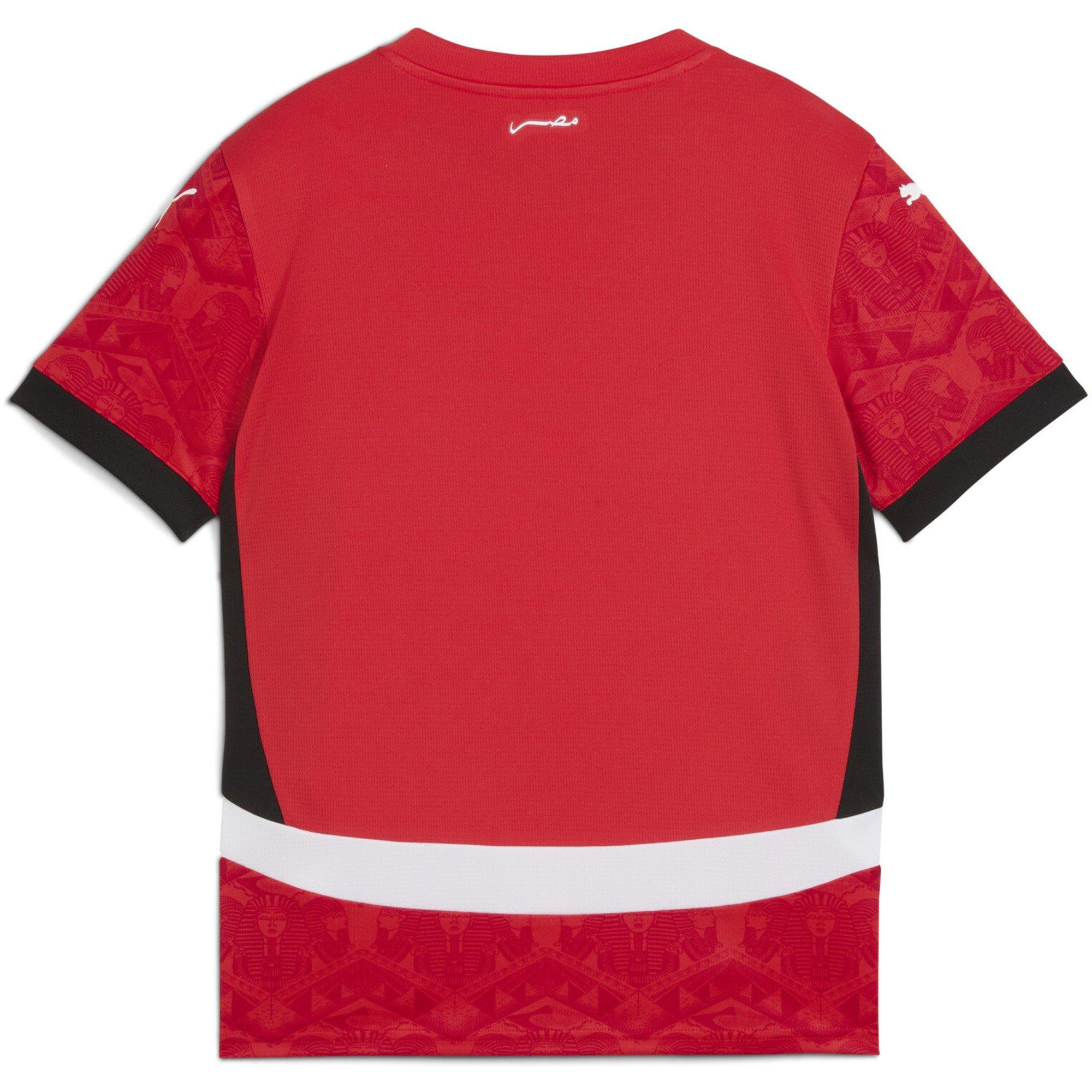 Vermelho/Preto - Puma - Egypt Home Shirt 2025 Juniors - 6