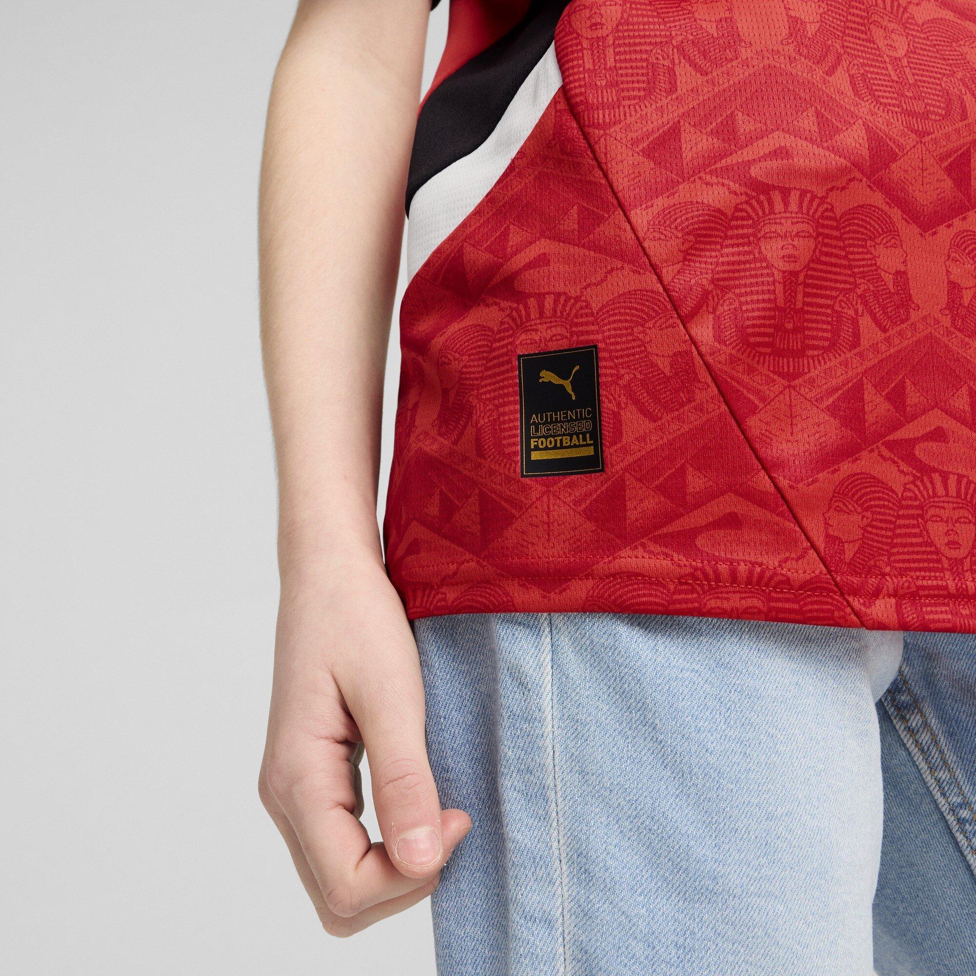 Vermelho/Preto - Puma - Egypt Home Shirt 2025 Juniors - 3