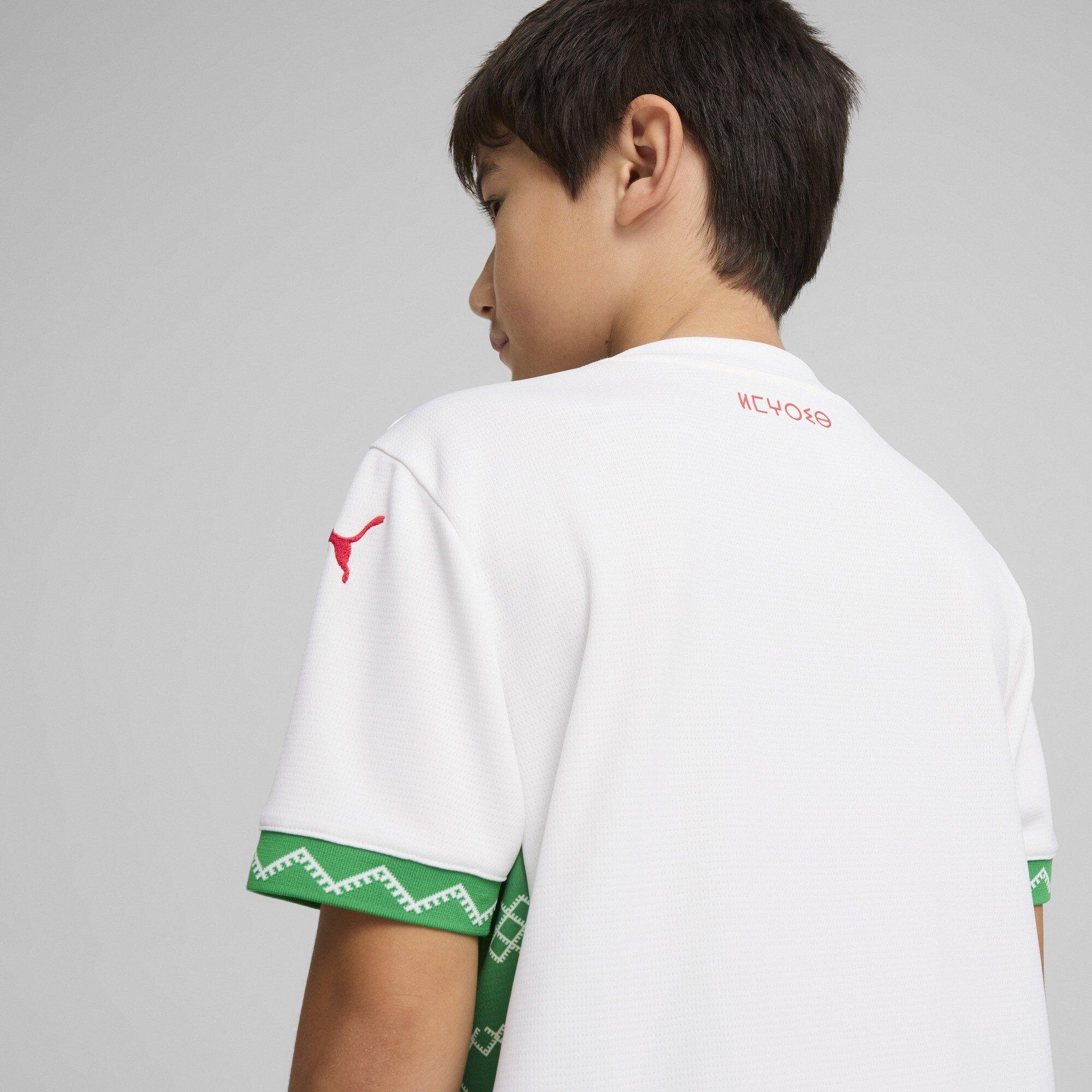 Bianco/Verde - Puma - Morocco Away Shirt 2025 Juniors - 3