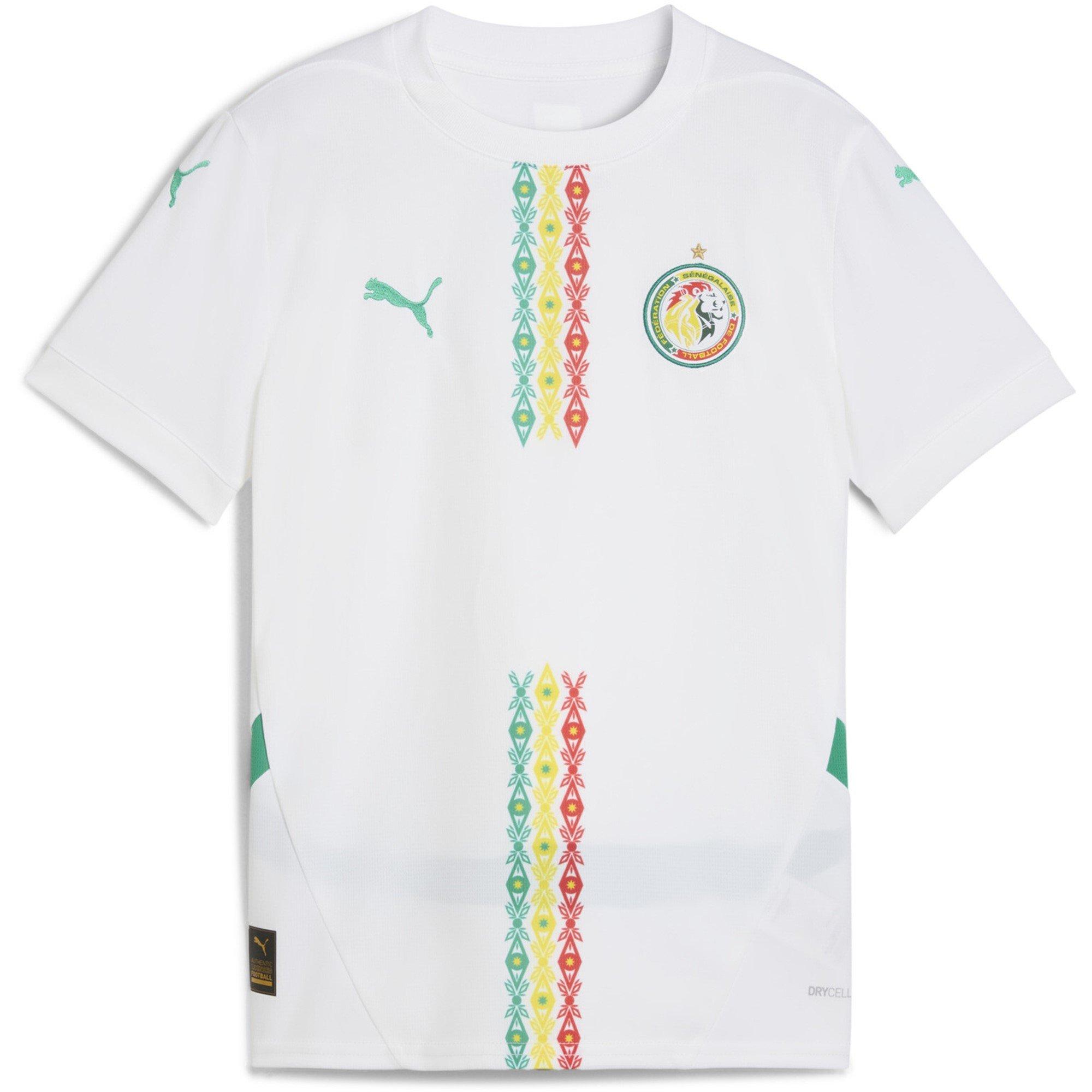 White/Green - Puma - Senegal Home Shirt 2025 Juniors - 1