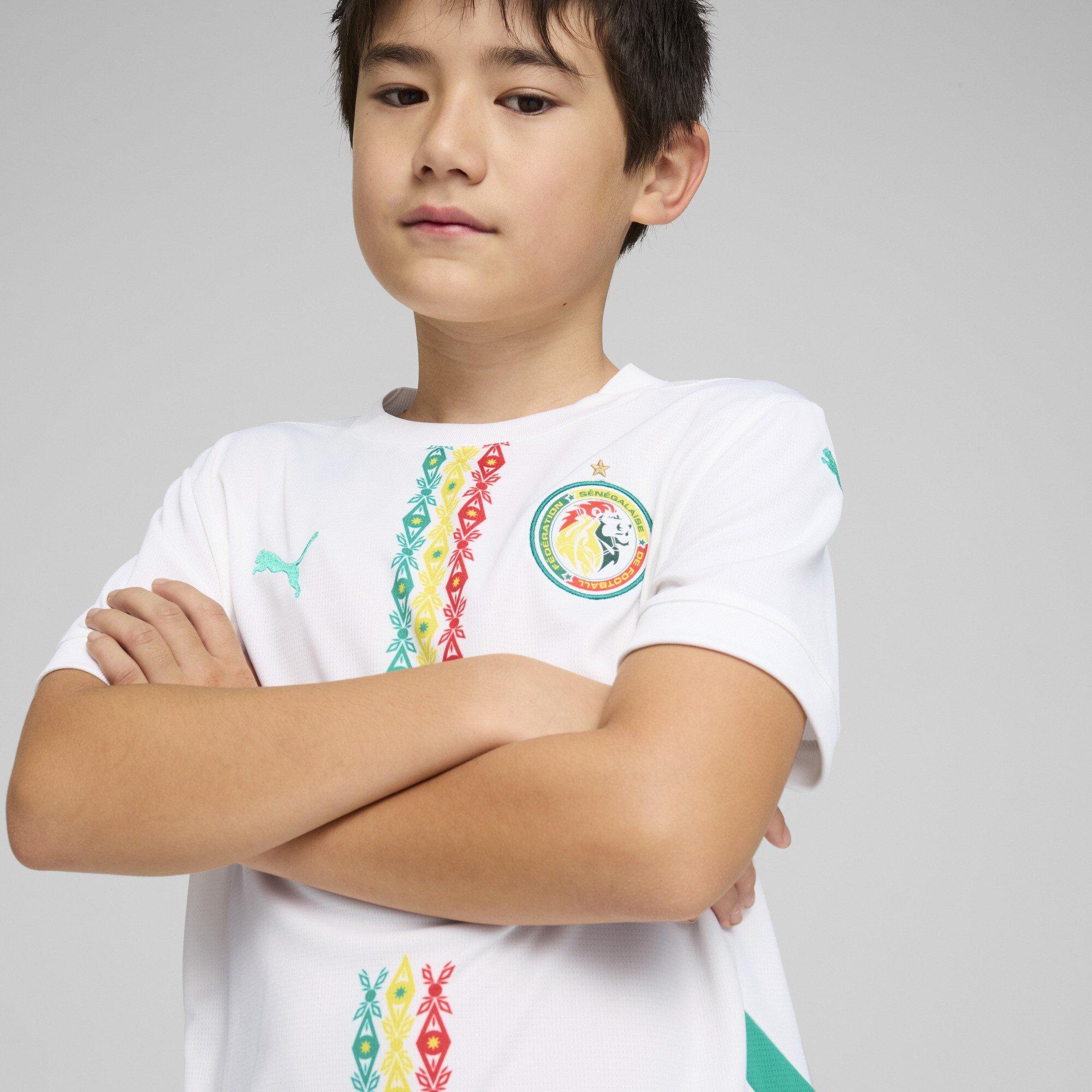 Weiß/Grün - Puma - Senegal Home Shirt 2025 Juniors - 3