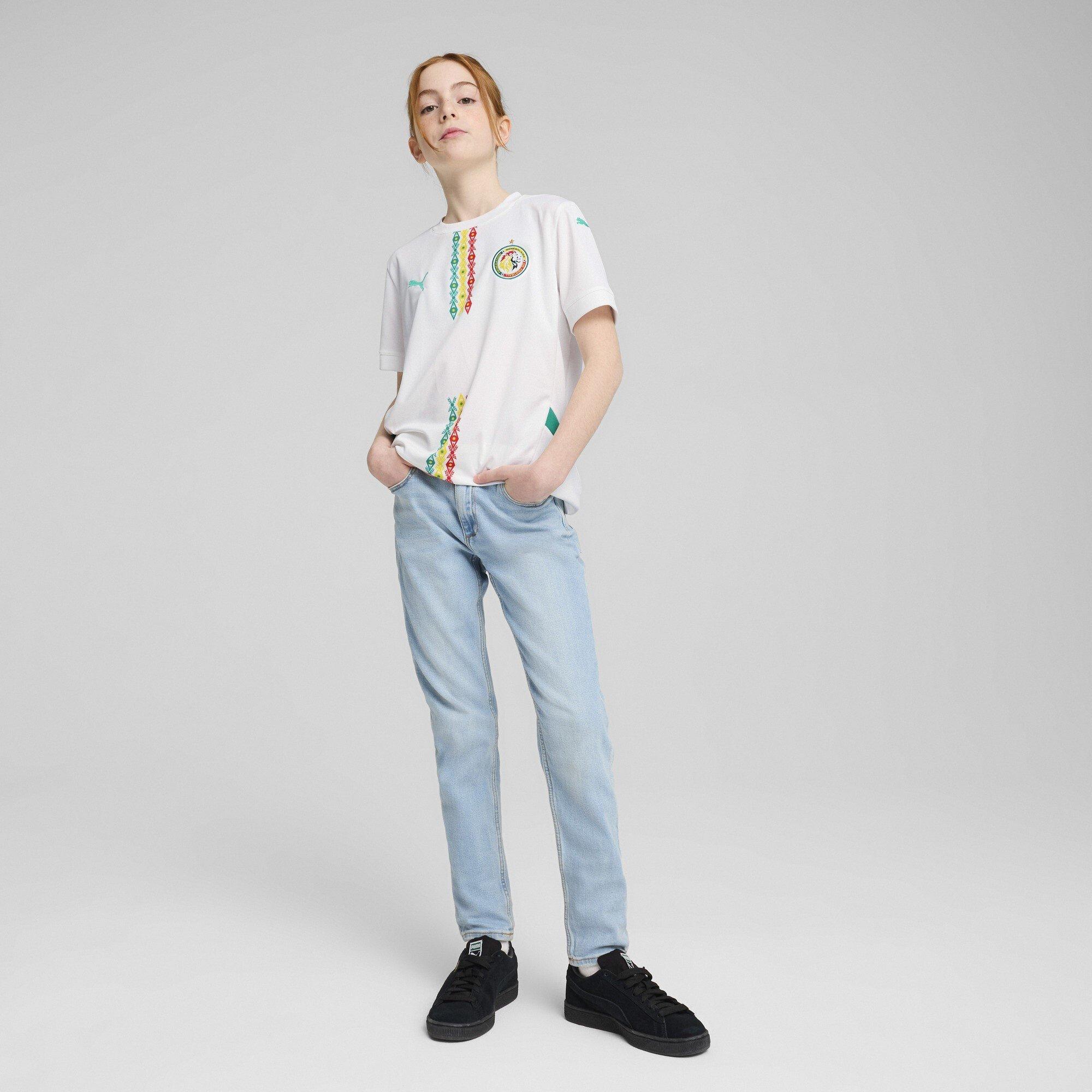 Weiß/Grün - Puma - Senegal Home Shirt 2025 Juniors - 4