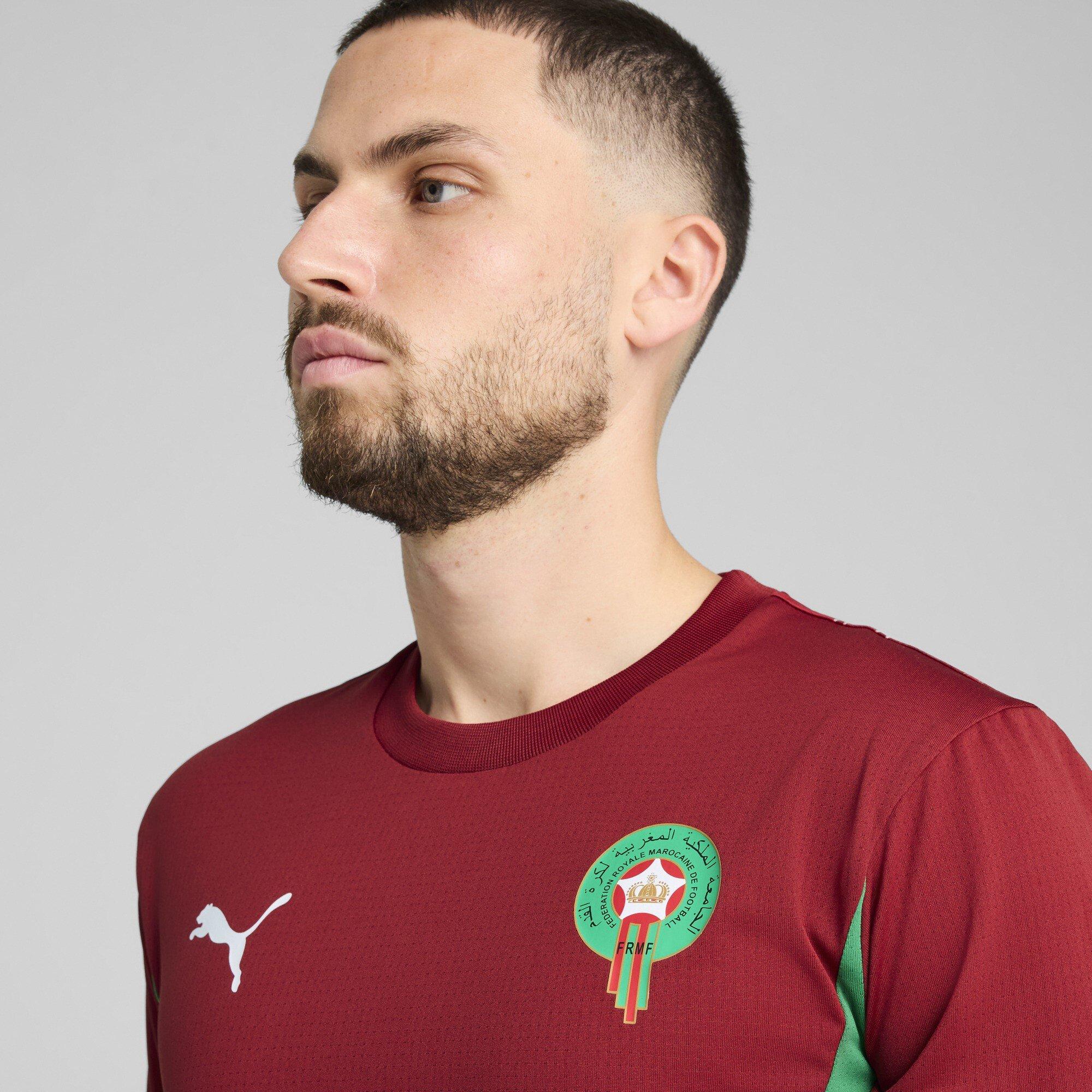 Rood/Groen - Puma - Morocco Pre Match Shirt 2025 Adults - 6