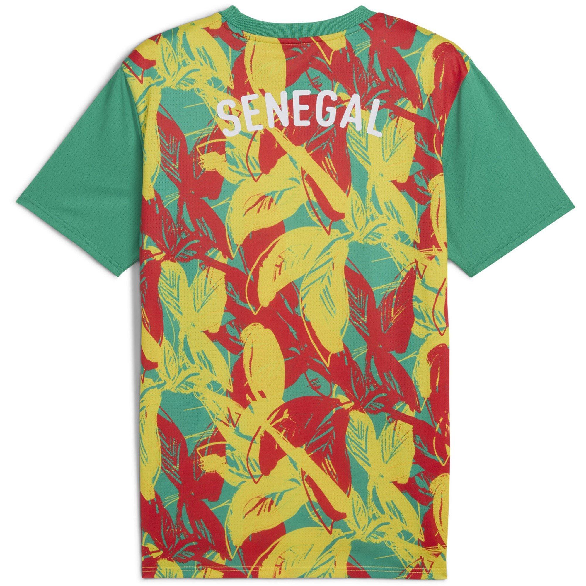 Grøn/Gul - Puma - Senegal Pre Match Shirt 2025 Adults - 2