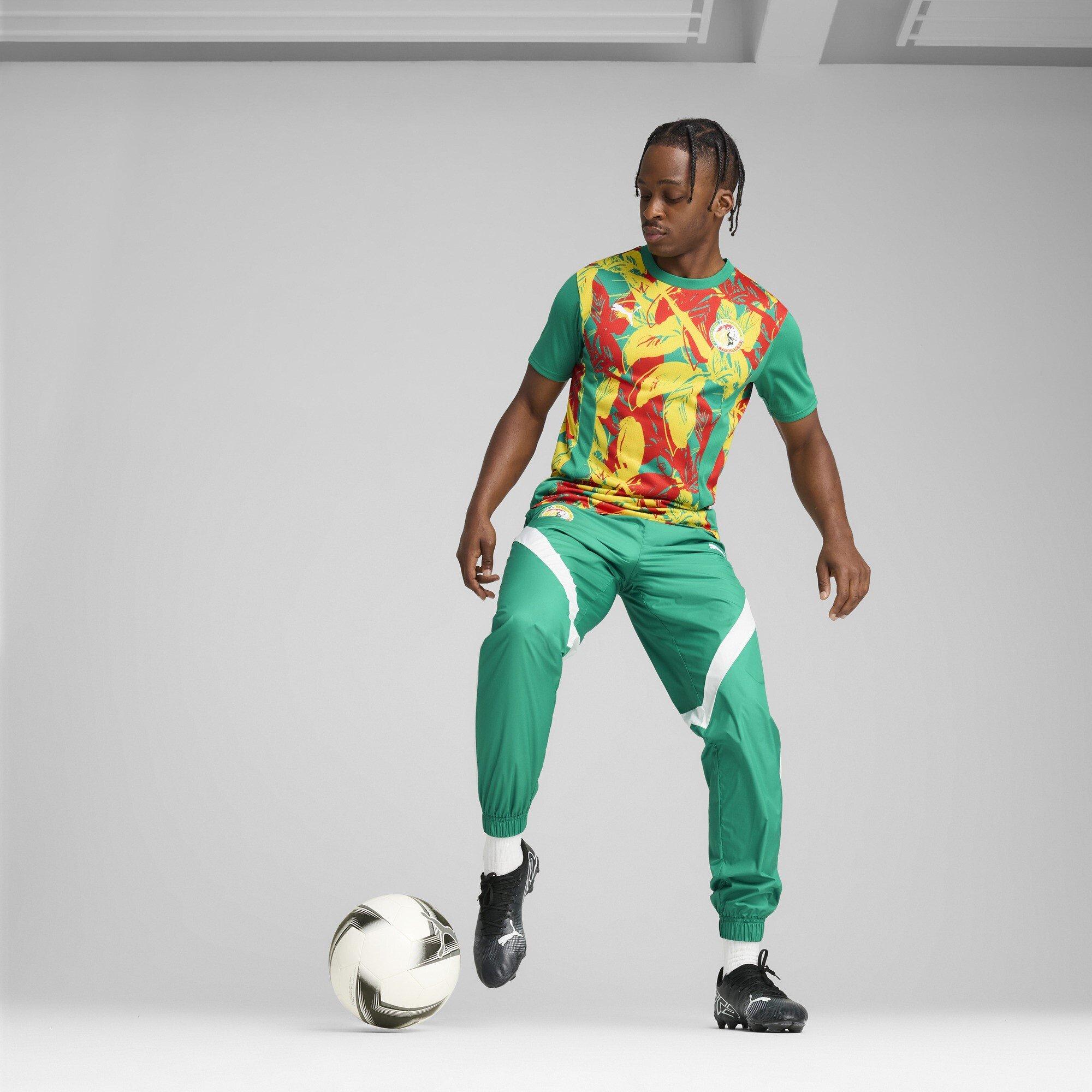 Grøn/Gul - Puma - Senegal Pre Match Shirt 2025 Adults - 7