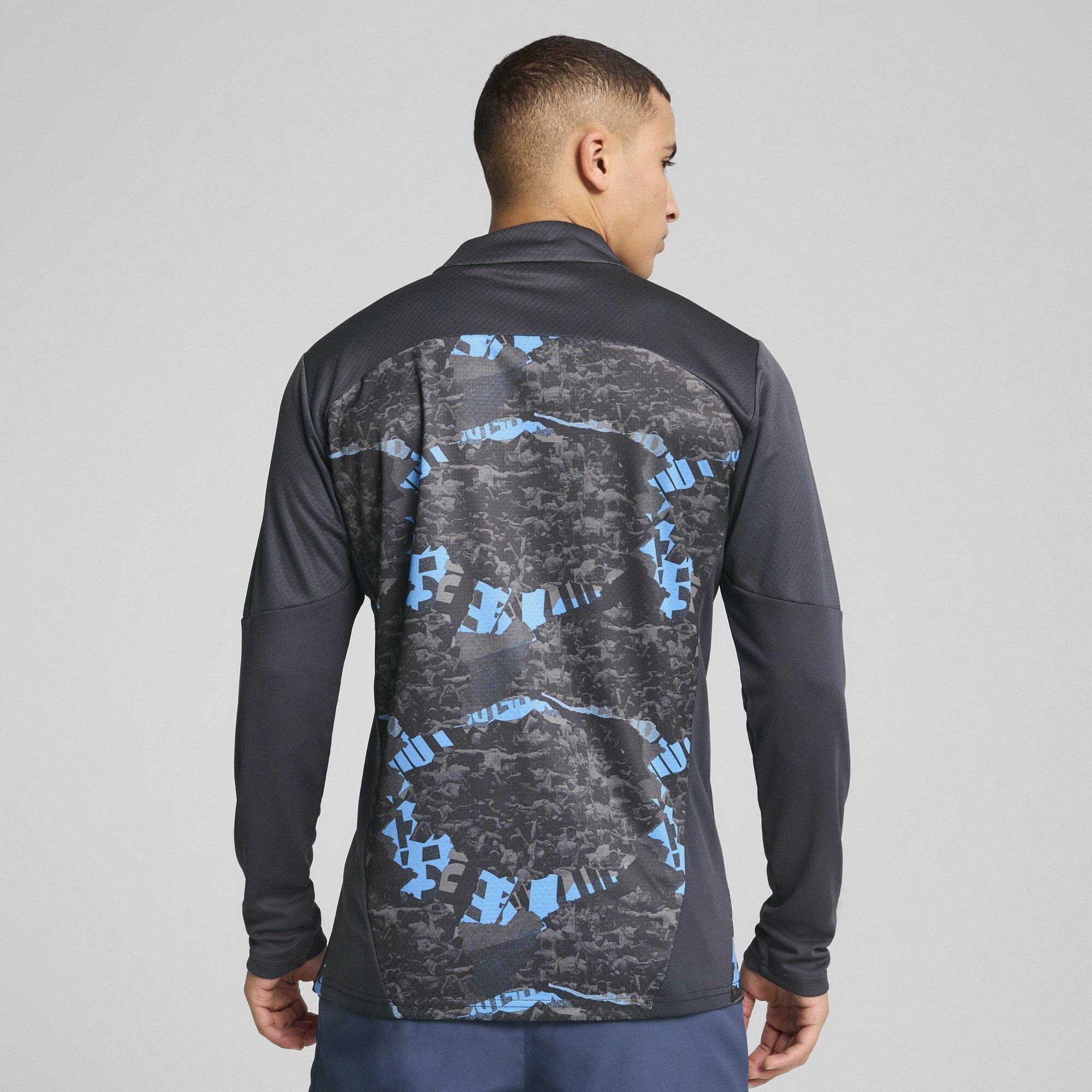 Grey Cool/Grey - Puma - Manchester City Pre Match Quarter-Zip Top 2024 2025 Adults - 4