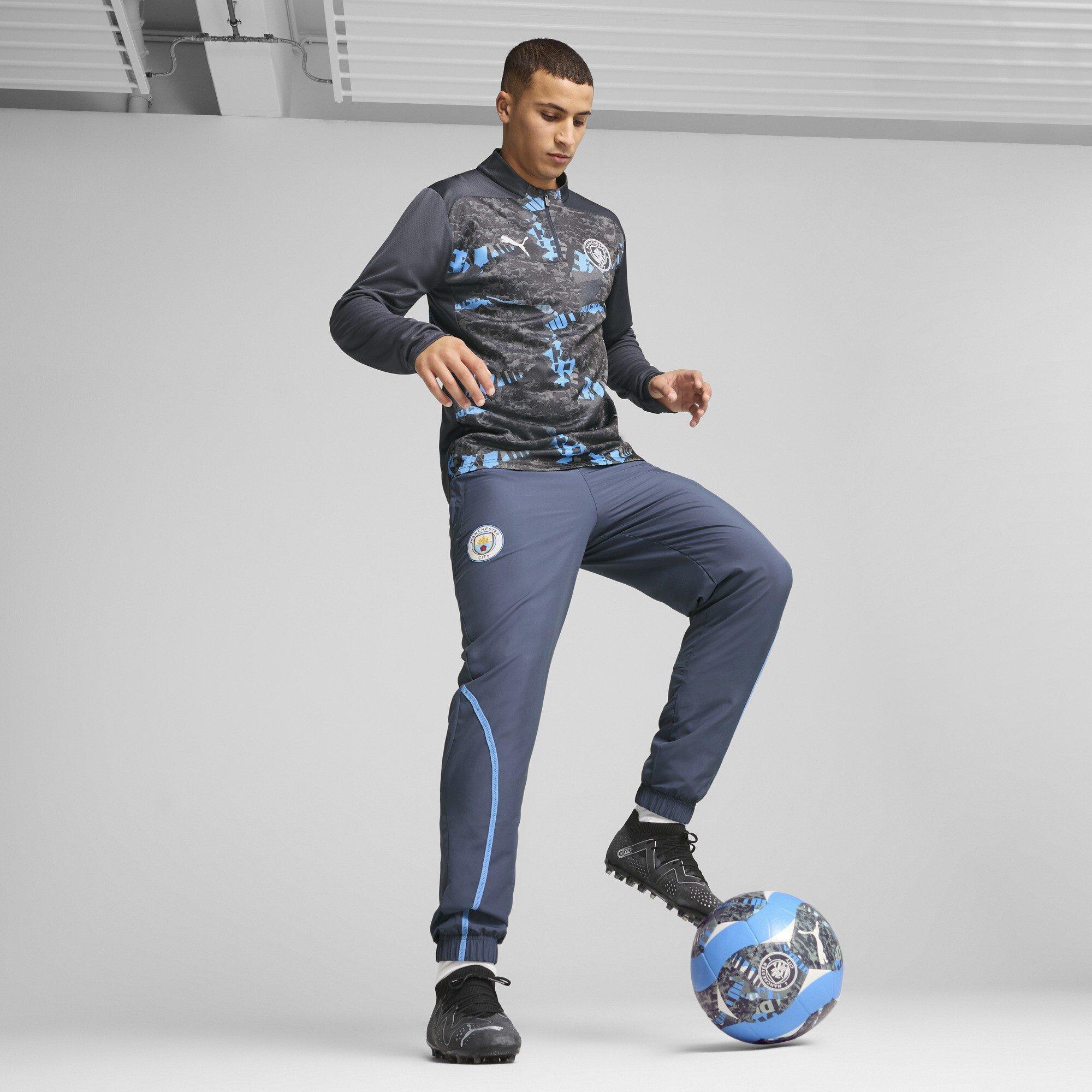 Grey Cool/Grey - Puma - Manchester City Pre Match Quarter-Zip Top 2024 2025 Adults - 7