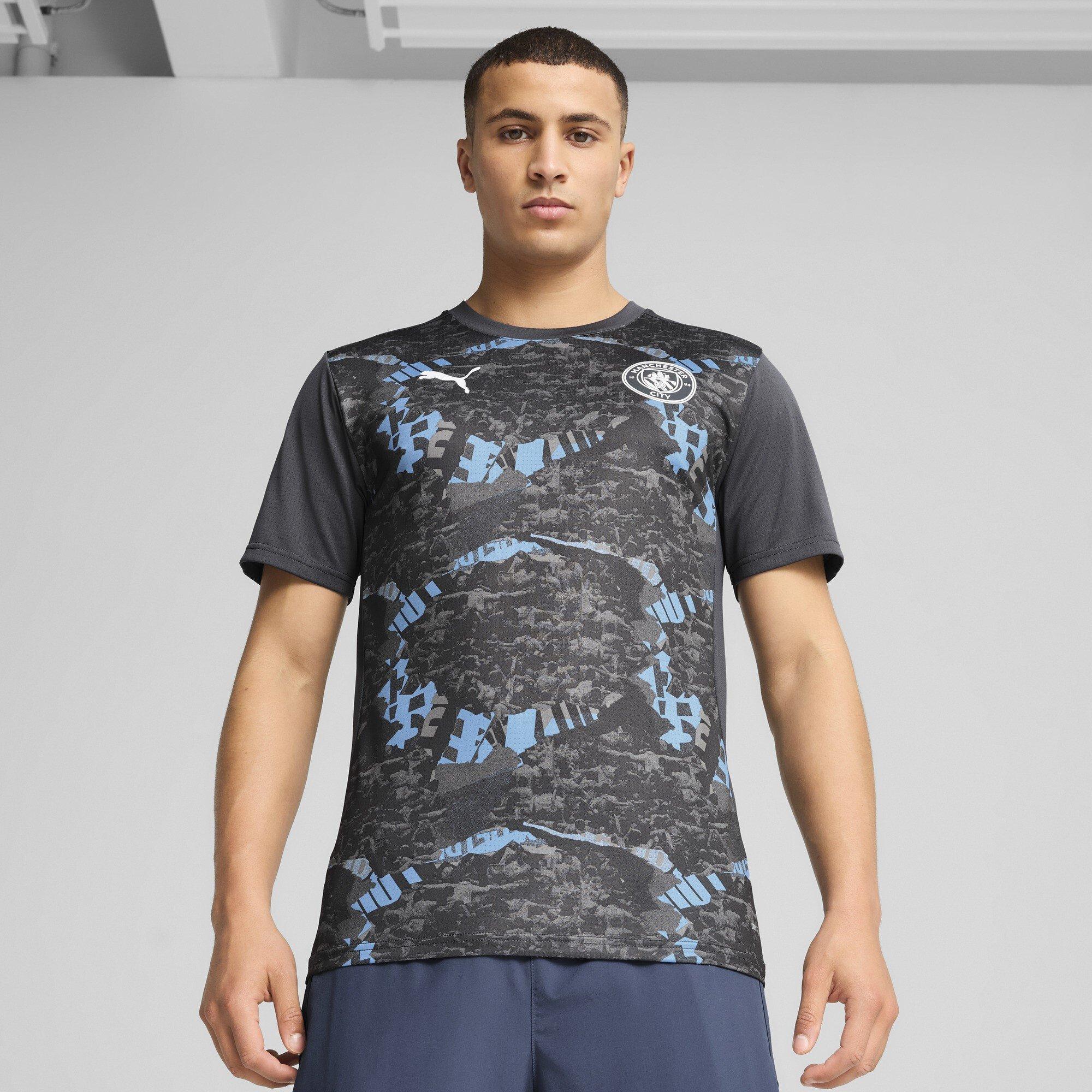 Grey Cool/Grey - Puma - Manchester City Pre Match Shirt 2024 2025 Adults - 3