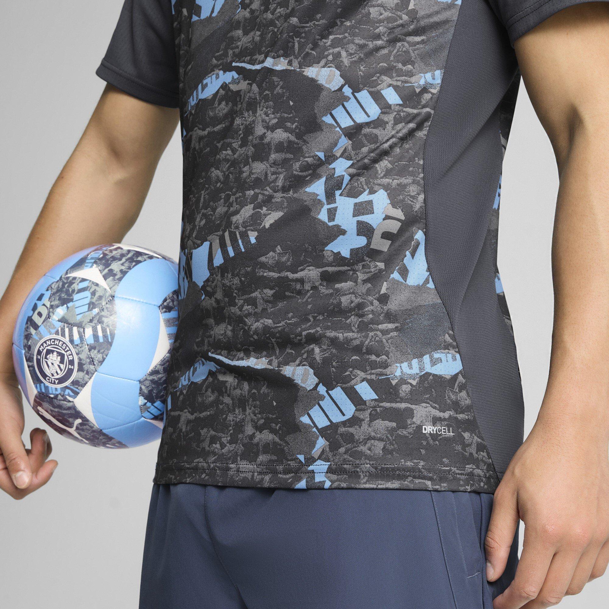 Grey Cool/Grey - Puma - Manchester City Pre Match Shirt 2024 2025 Adults - 6