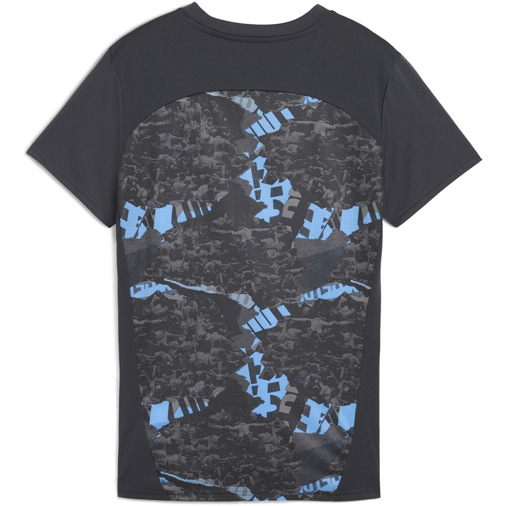 Grey Cool/Grey - Puma - Manchester City Pre Match Short Sleeve Shirt 2024 2025 Womens - 5