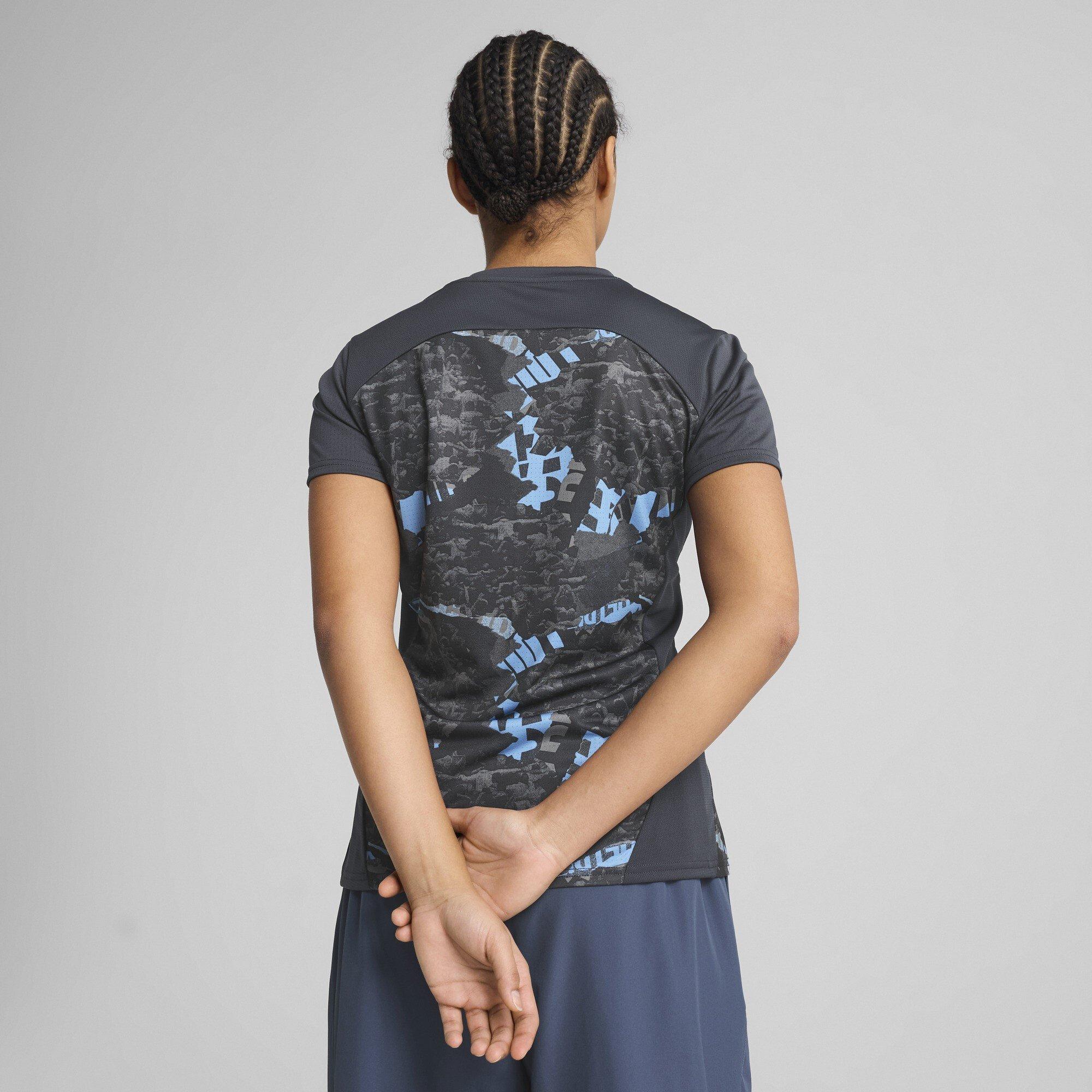 Grey Cool/Grey - Puma - Manchester City Pre Match Short Sleeve Shirt 2024 2025 Womens - 3