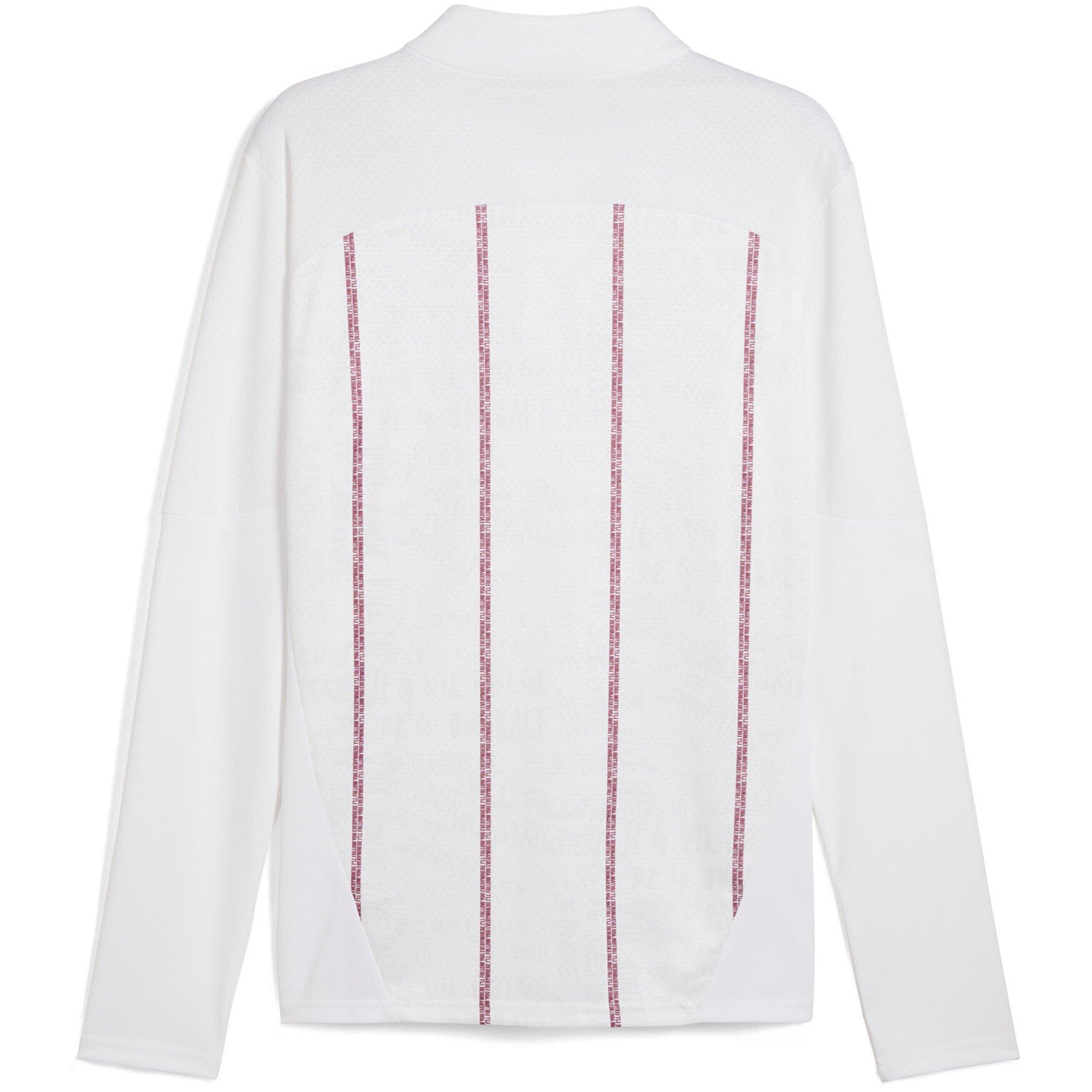 White/Jasper - Puma - Manchester City Pre Match quarter Zip Drill Top Adults - 7