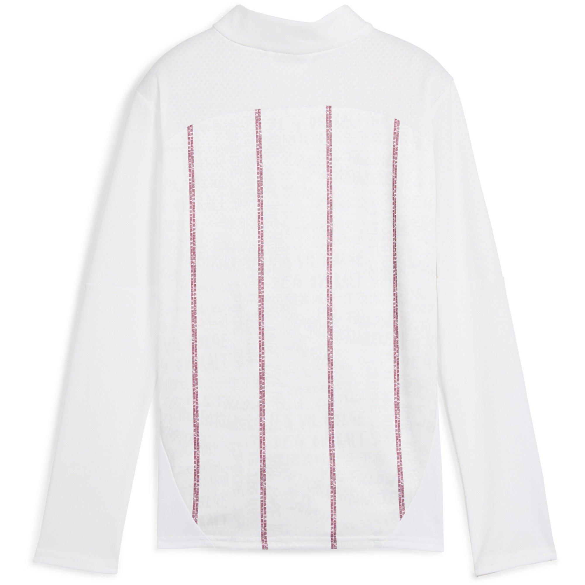 White/Jasper - Puma - Manchester City Pre Match 1/4 Zip Drill Top Juniors - 2