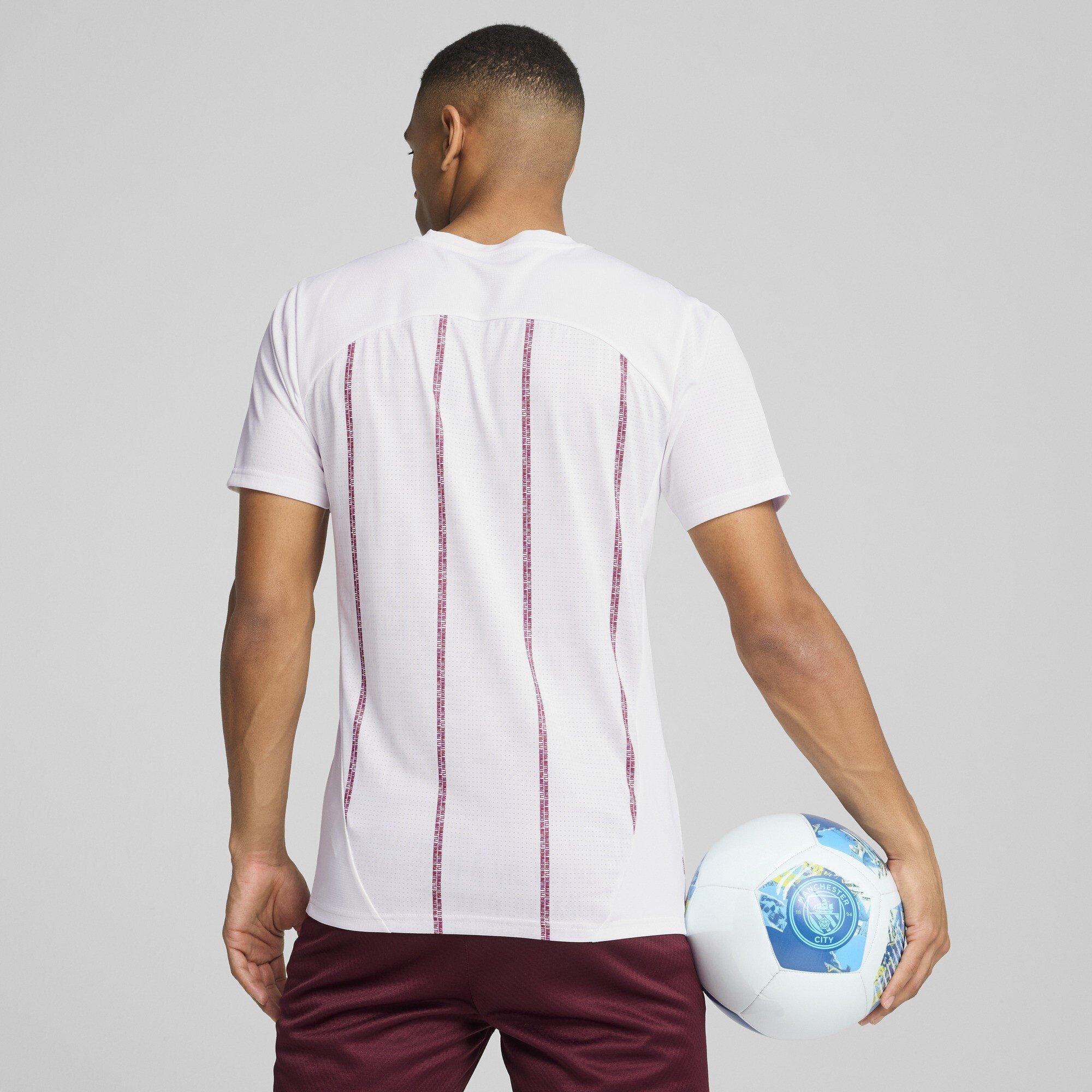 Weiß/Jasper - Puma - Manchester City Pre Match Short Sleeve Shirt Adults - 5