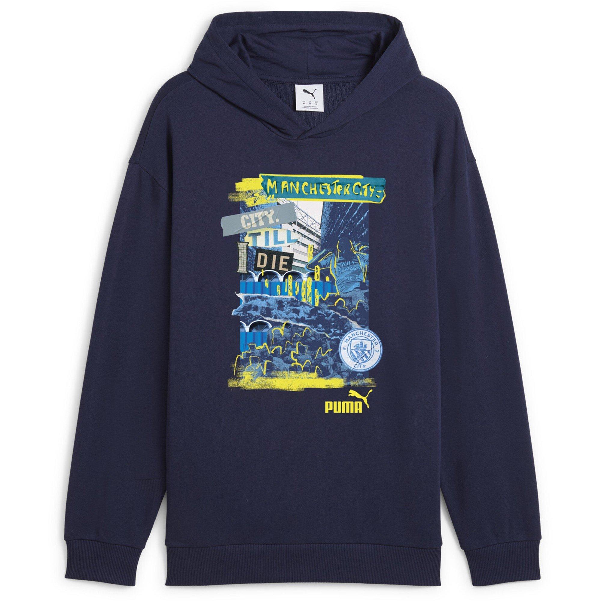 Azul marino - Puma - Manchester City FtblNRGY+ Hoodie Adults - 1