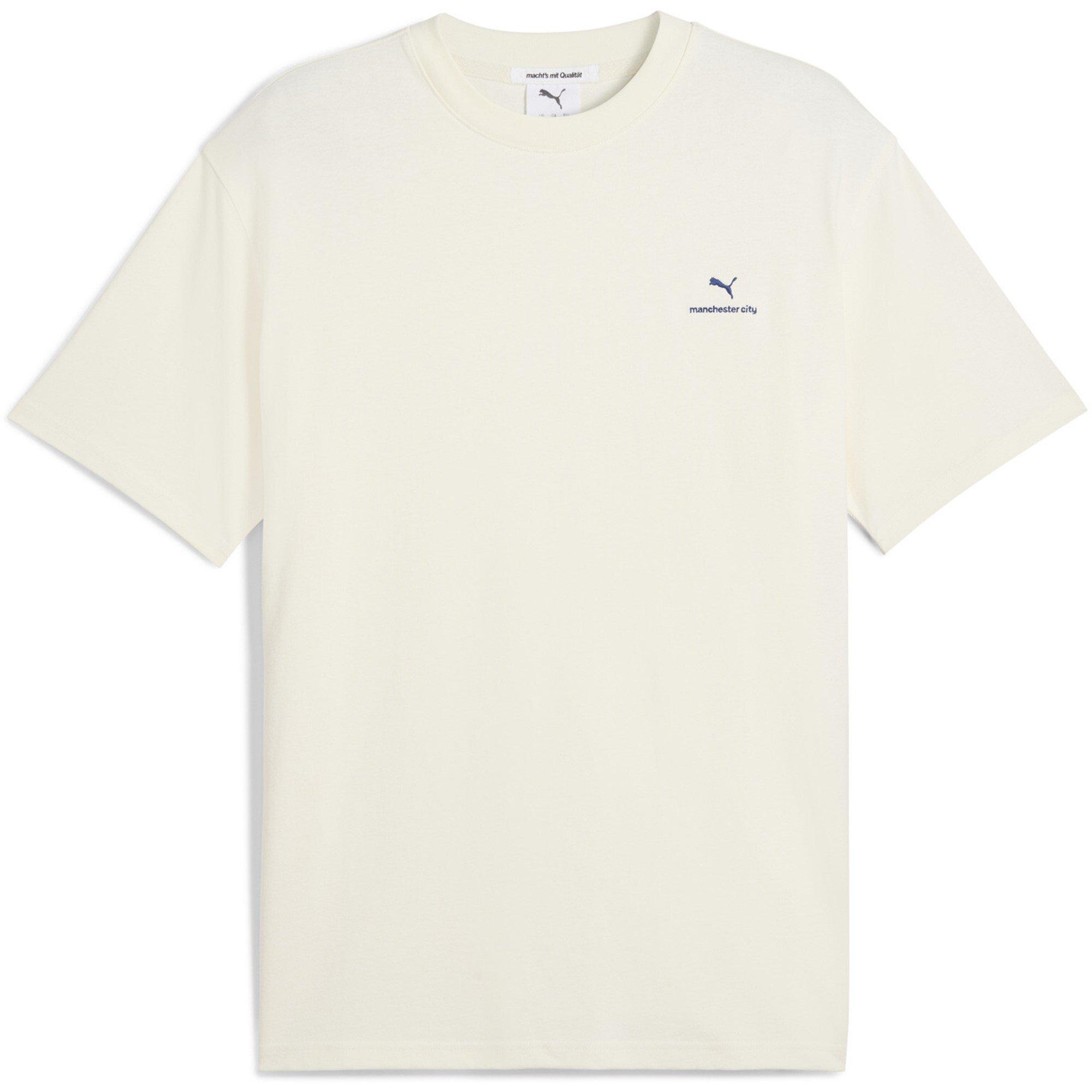 Puma Men's Manchester City Fc T-Shirt Adults - White - 2XL