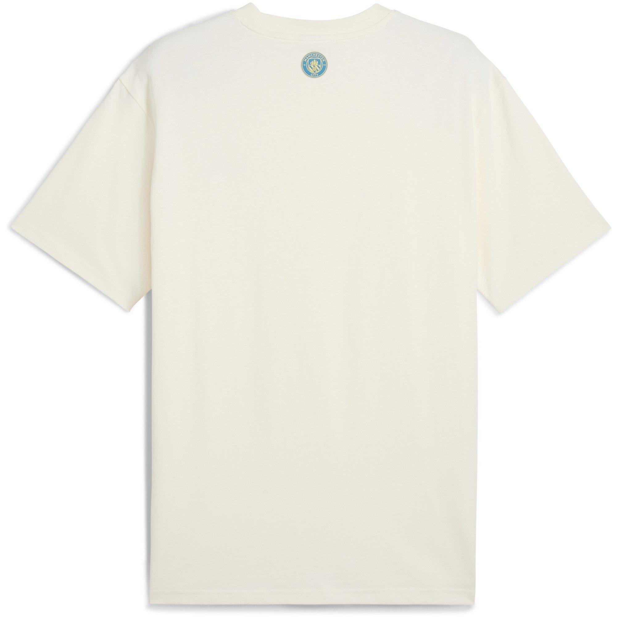 White - Puma - Manchester City FC T-Shirt Adults - 2