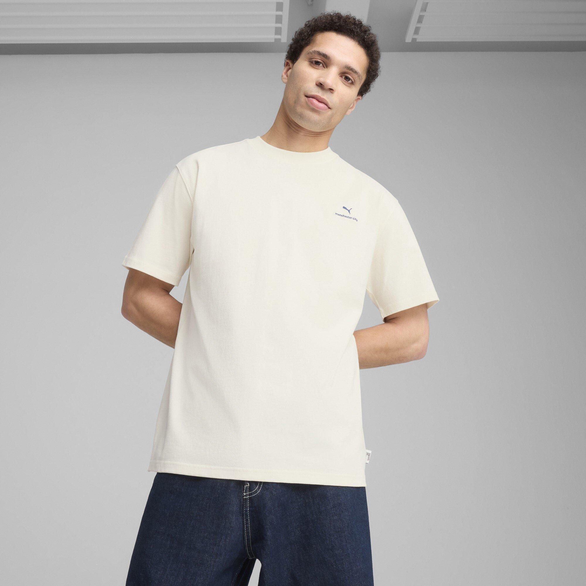 White - Puma - Manchester City FC T-Shirt Adults - 3