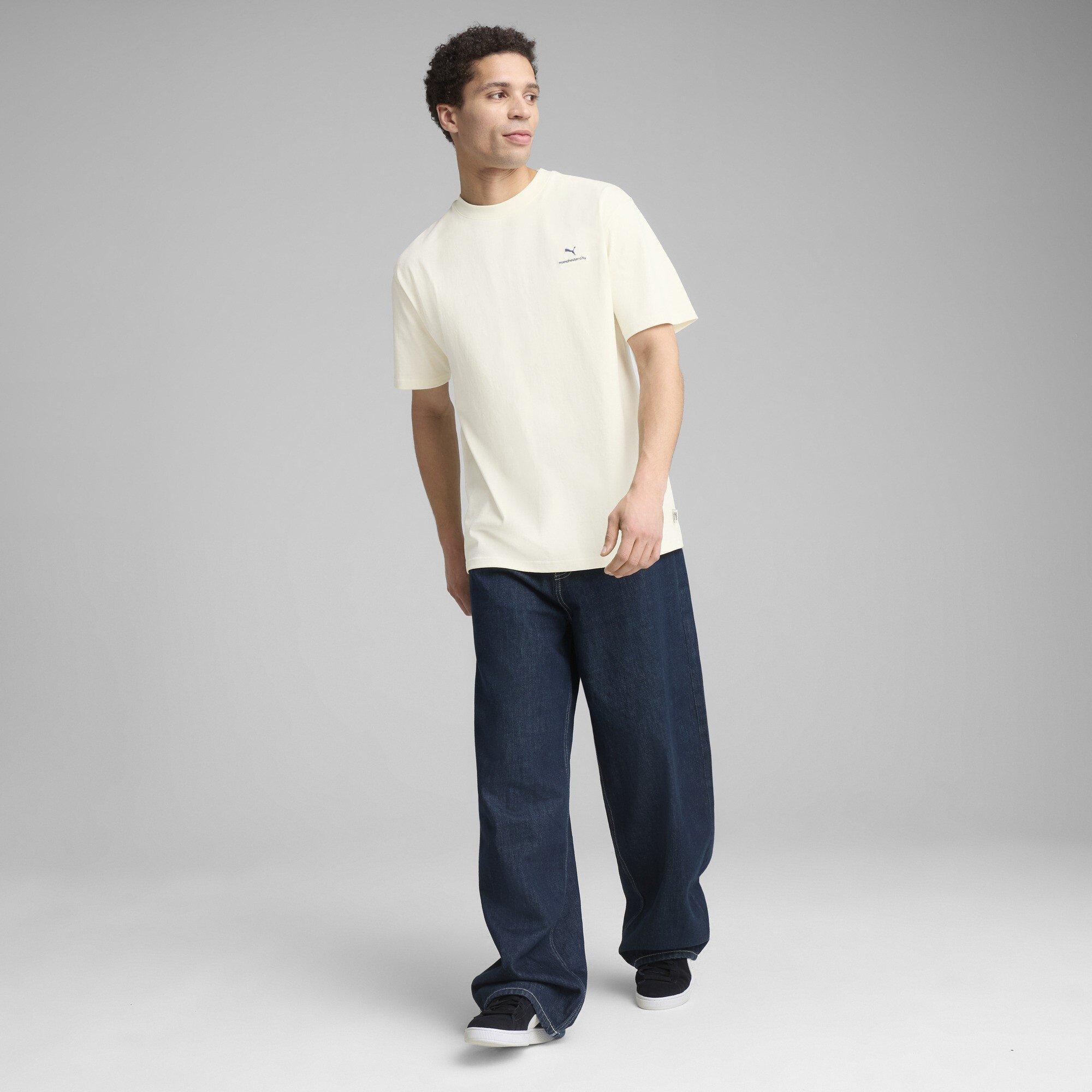 White - Puma - Manchester City FC T-Shirt Adults - 7