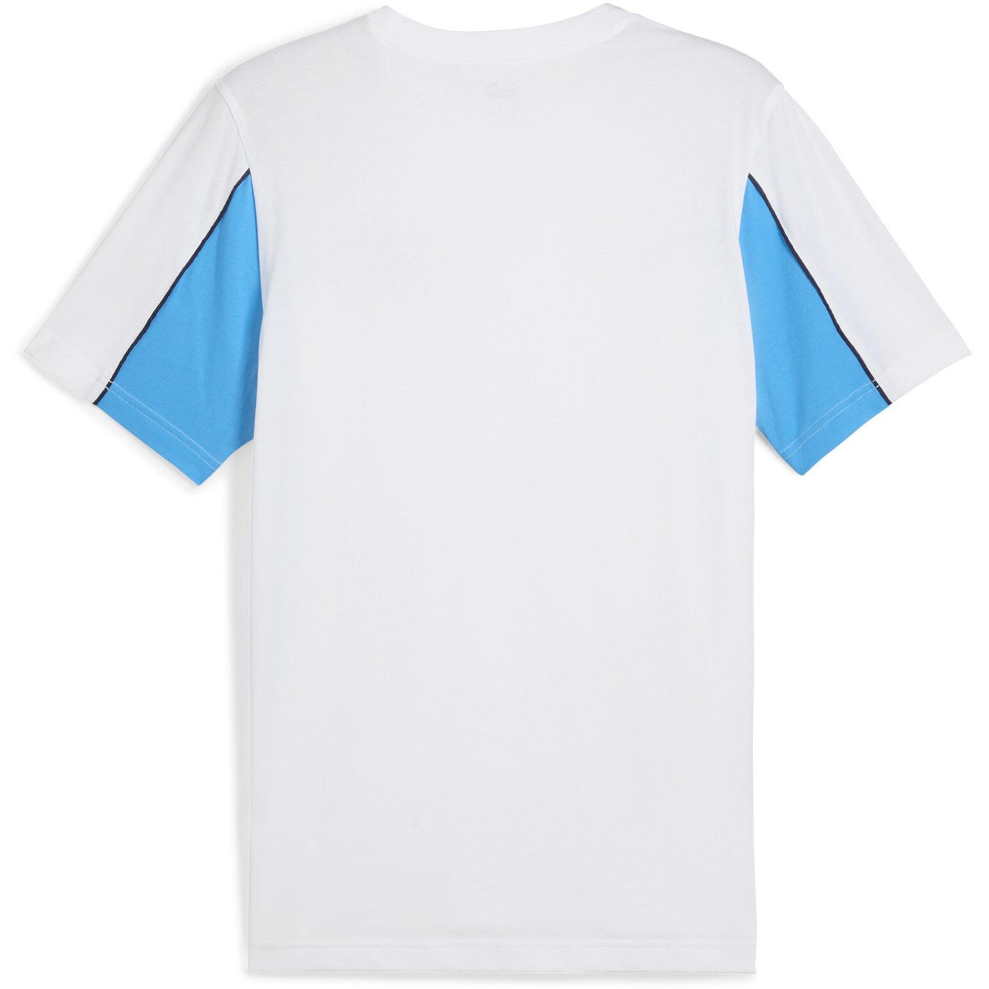 Bianco/Azzurro Azur - Puma - Olympique Marseille ftblARCHIVE T-Shirt Adults - 2