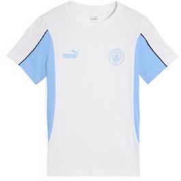 Puma Manchester City Football Archive T Shirt Mens