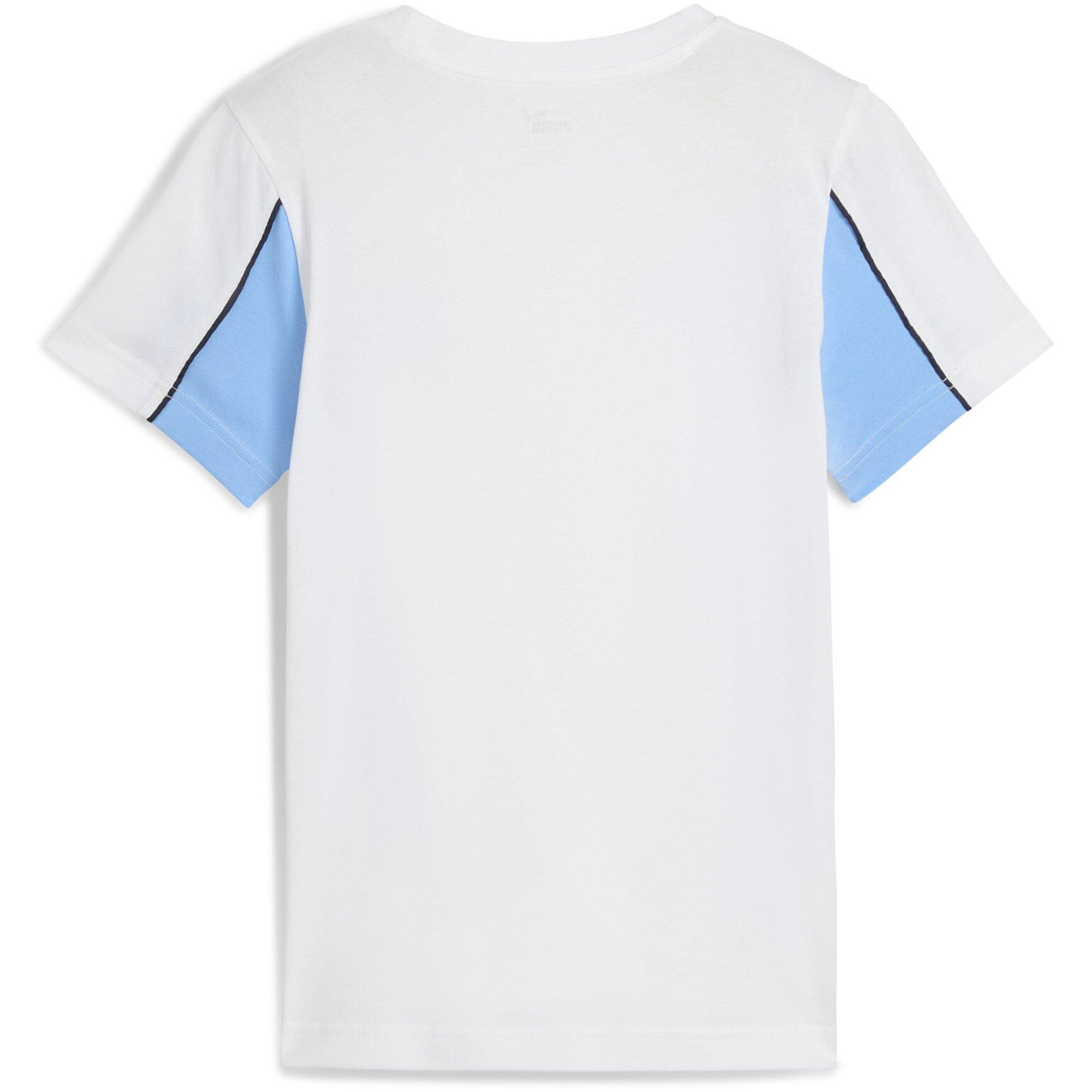 White/Blue - Puma - Manchester City Football Archive T-Shirt Mens - 5