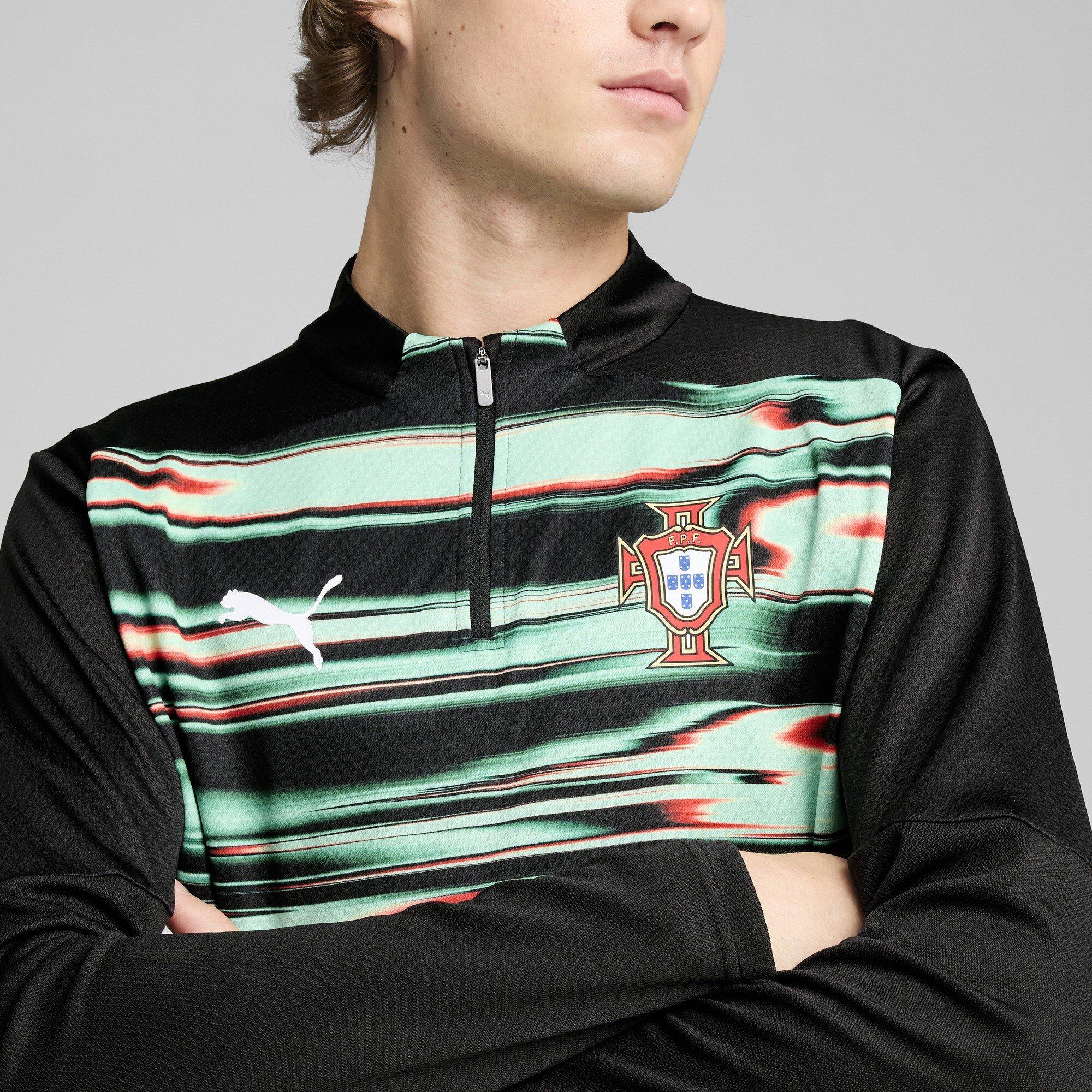 Zwart/Wit - Puma - Portugal Pre Match Drill Top 2025 Adults - 5