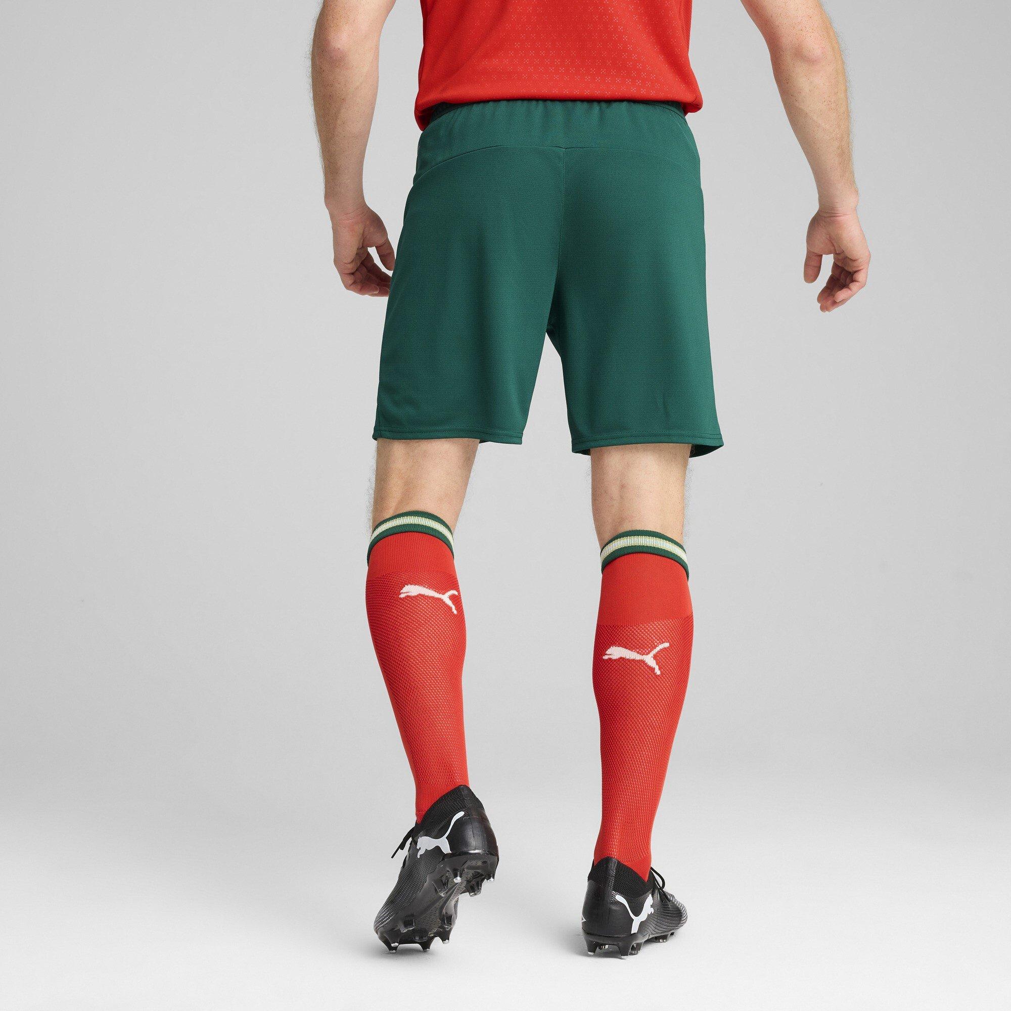 Verde/Almendra - Puma - Portugal Home Shorts 2025 Adults - 5
