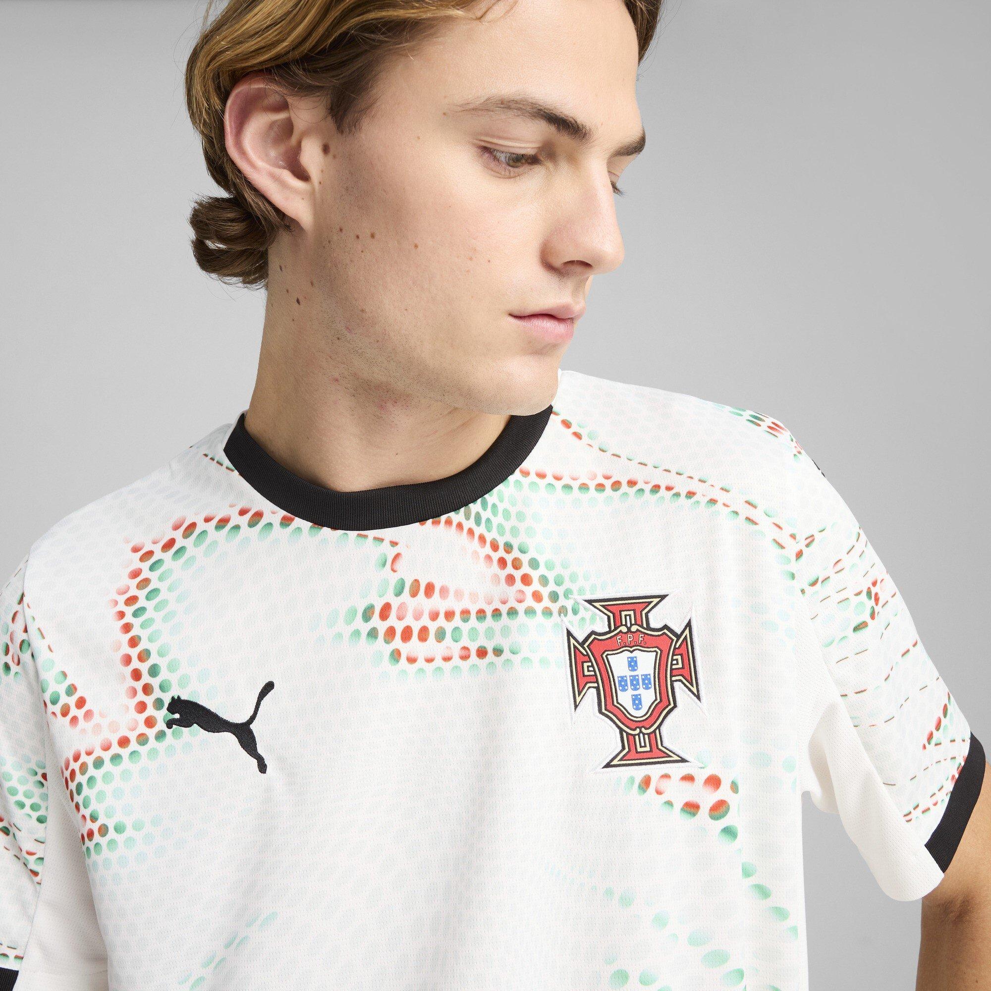 Weiß/Schwarz - Puma - Portugal Away Shirt 2025 Adults - 5