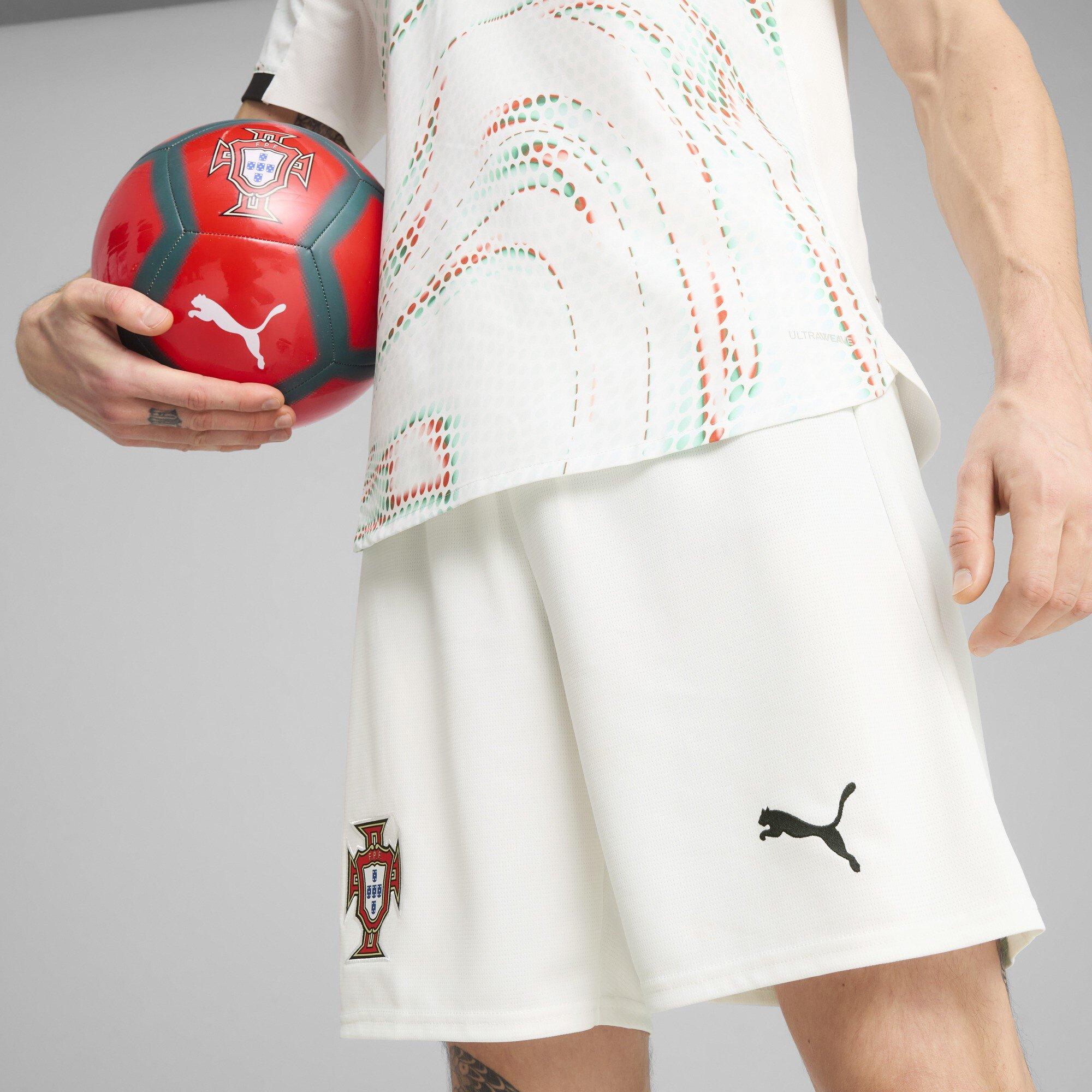 White/Black - Puma - Portugal Away Shorts 2025 Adults - 6