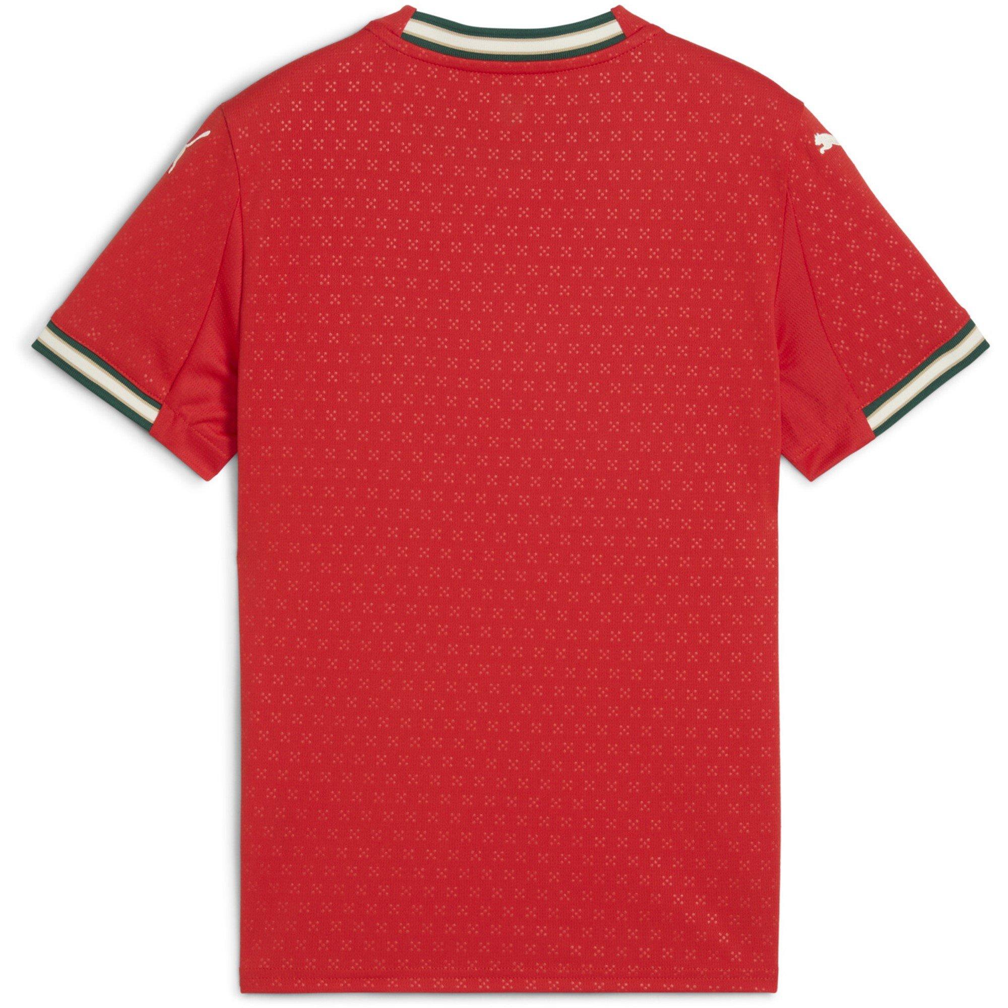 Rosso/Mandorla - Puma - Portugal Home Shirt 2025 Juniors - 6