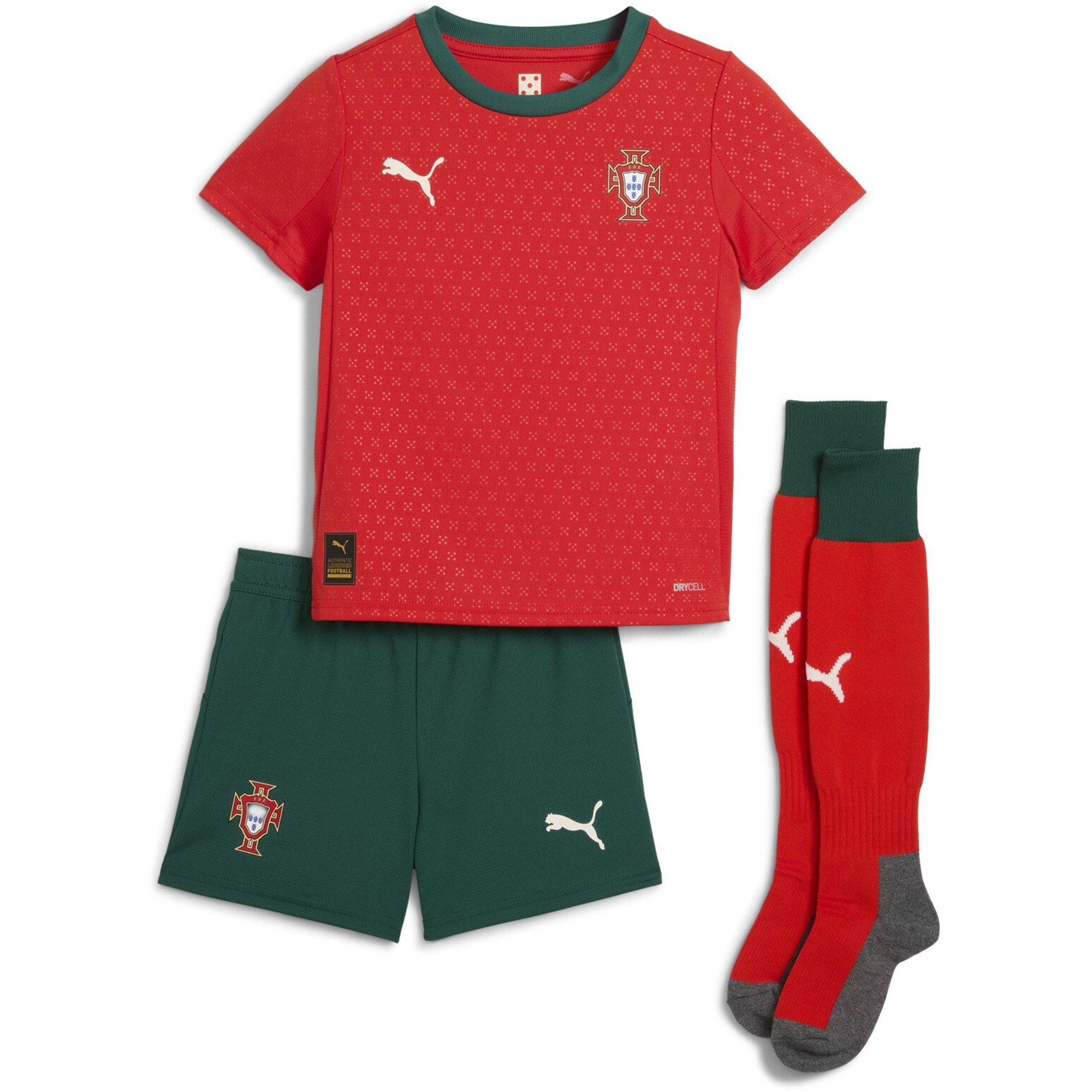 Red/Almond - Puma - Portugal Home Minikit 2025 Infants - 1