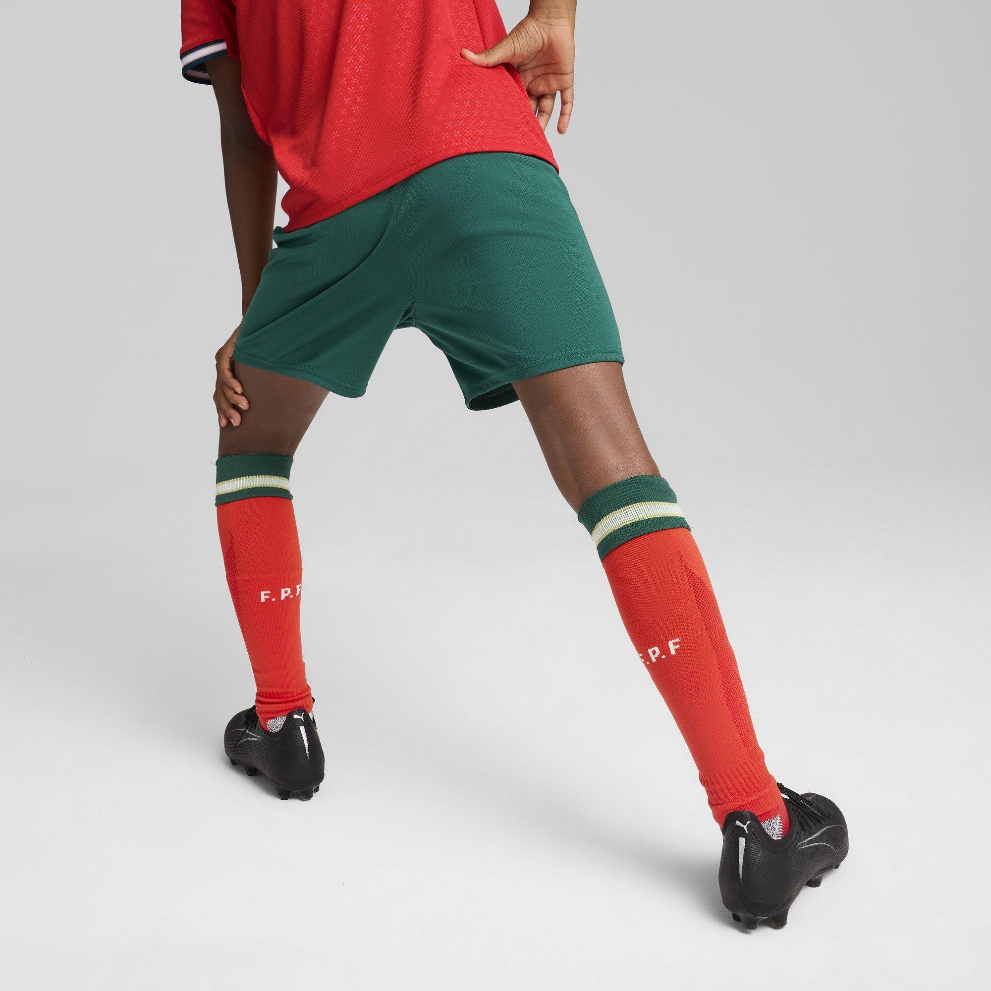 Grün/Mandel - Puma - Portugal Home Shorts 2025 Juniors - 4