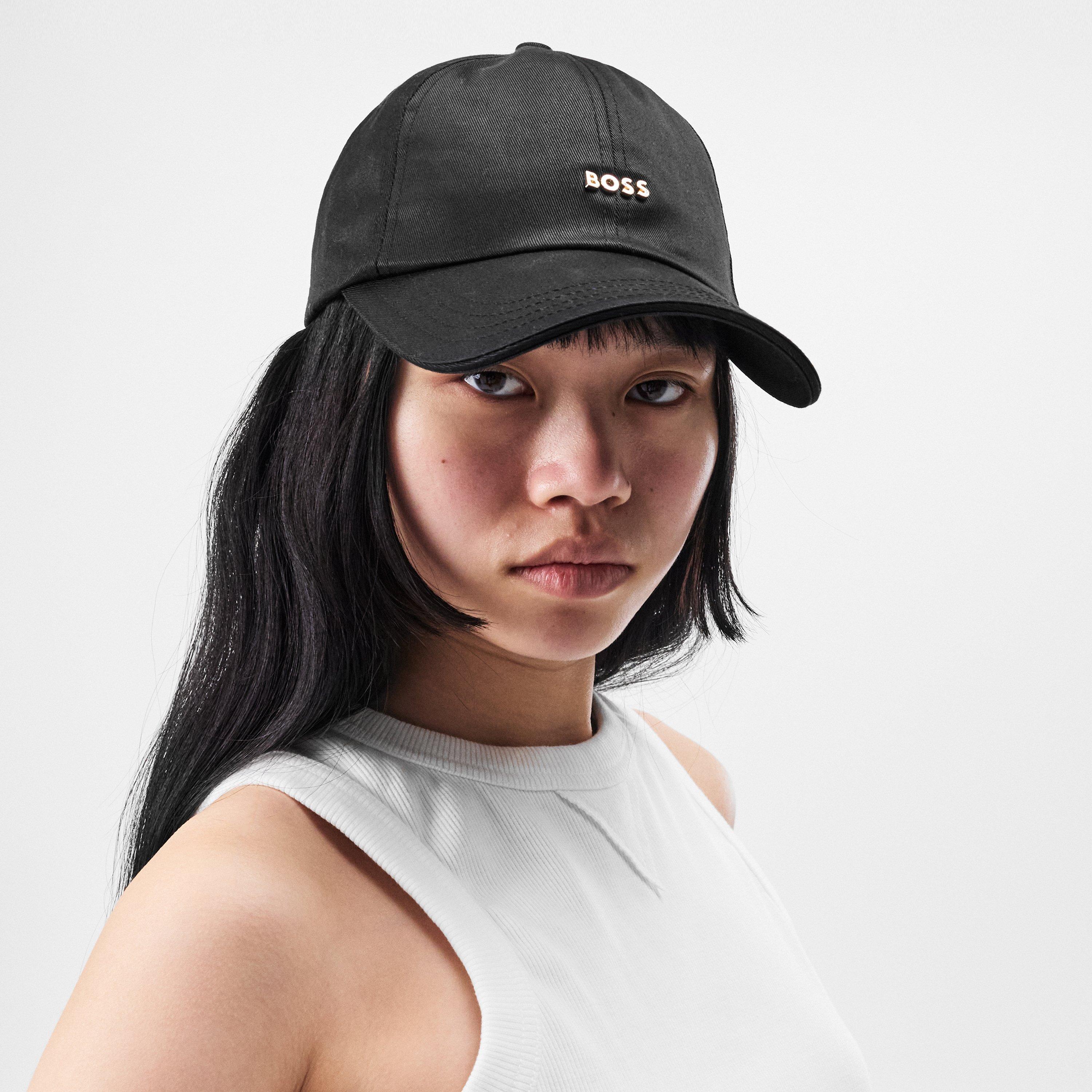 Black - Boss - Women's  Ari-Me Baseball Cap - 3