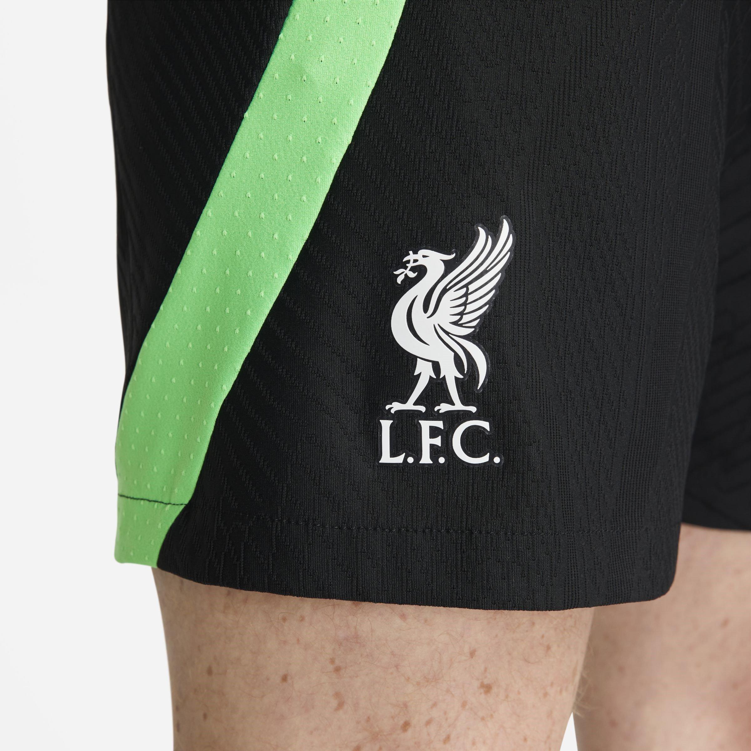 Sort/Grøn - Nike - Liverpool Fc Strike Elite Men'S Dri-Fit Adv Knit Soccer Shorts Football Short Mens - 6