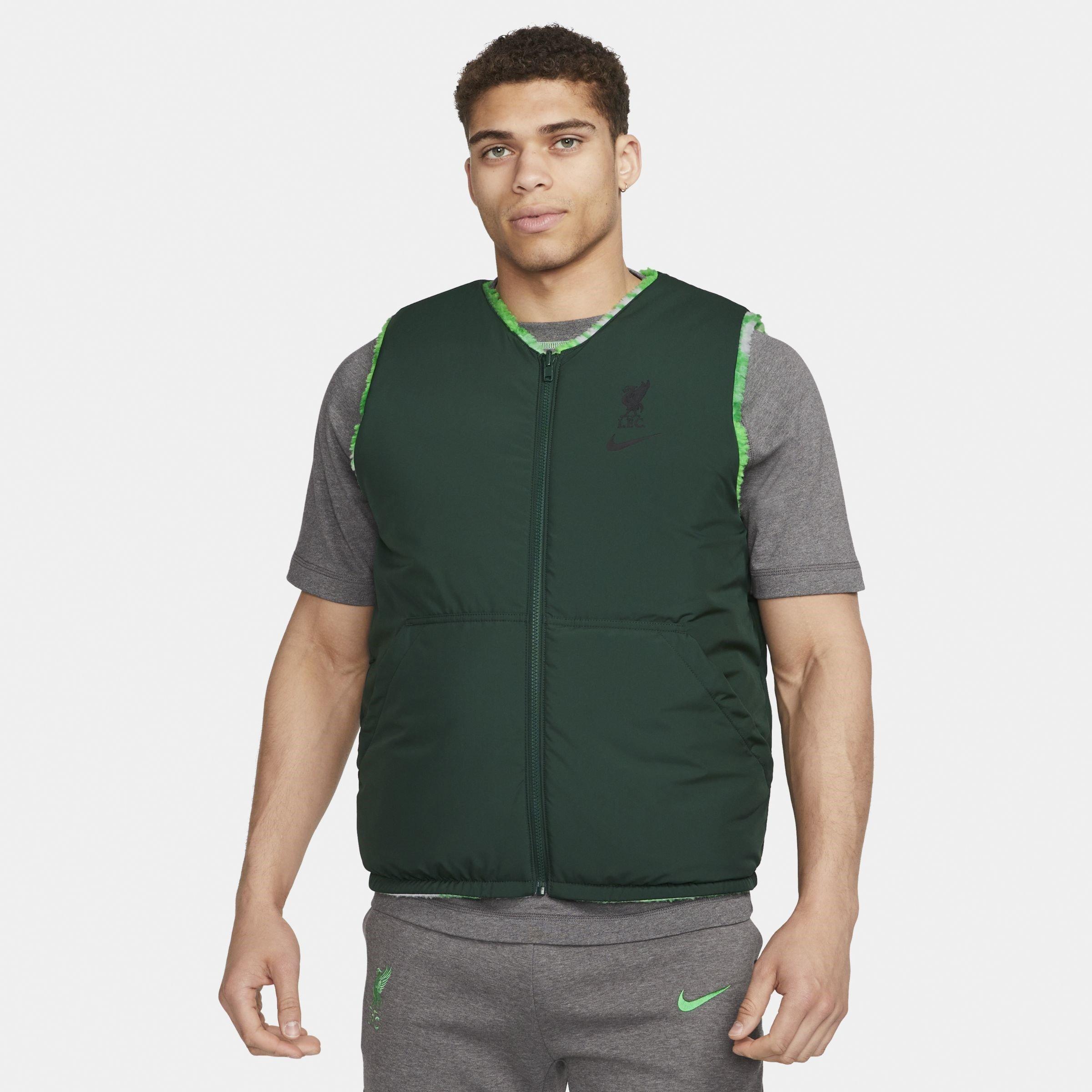 Weiß/Pro Grün - Nike - Lfc M Nsw Vest Rev Gx Mens - 6